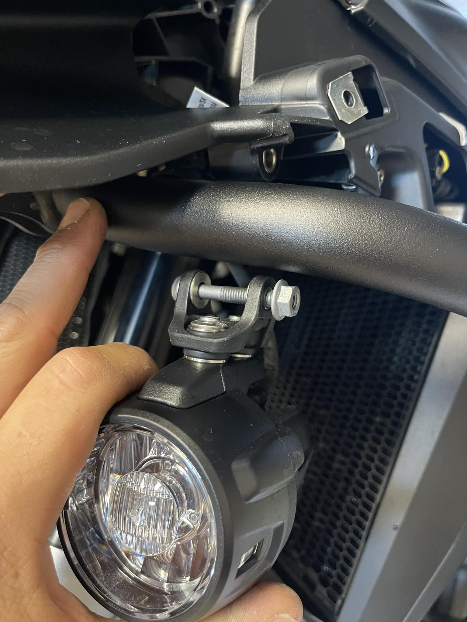 Mounting lone rider moto lights on r1300gs?