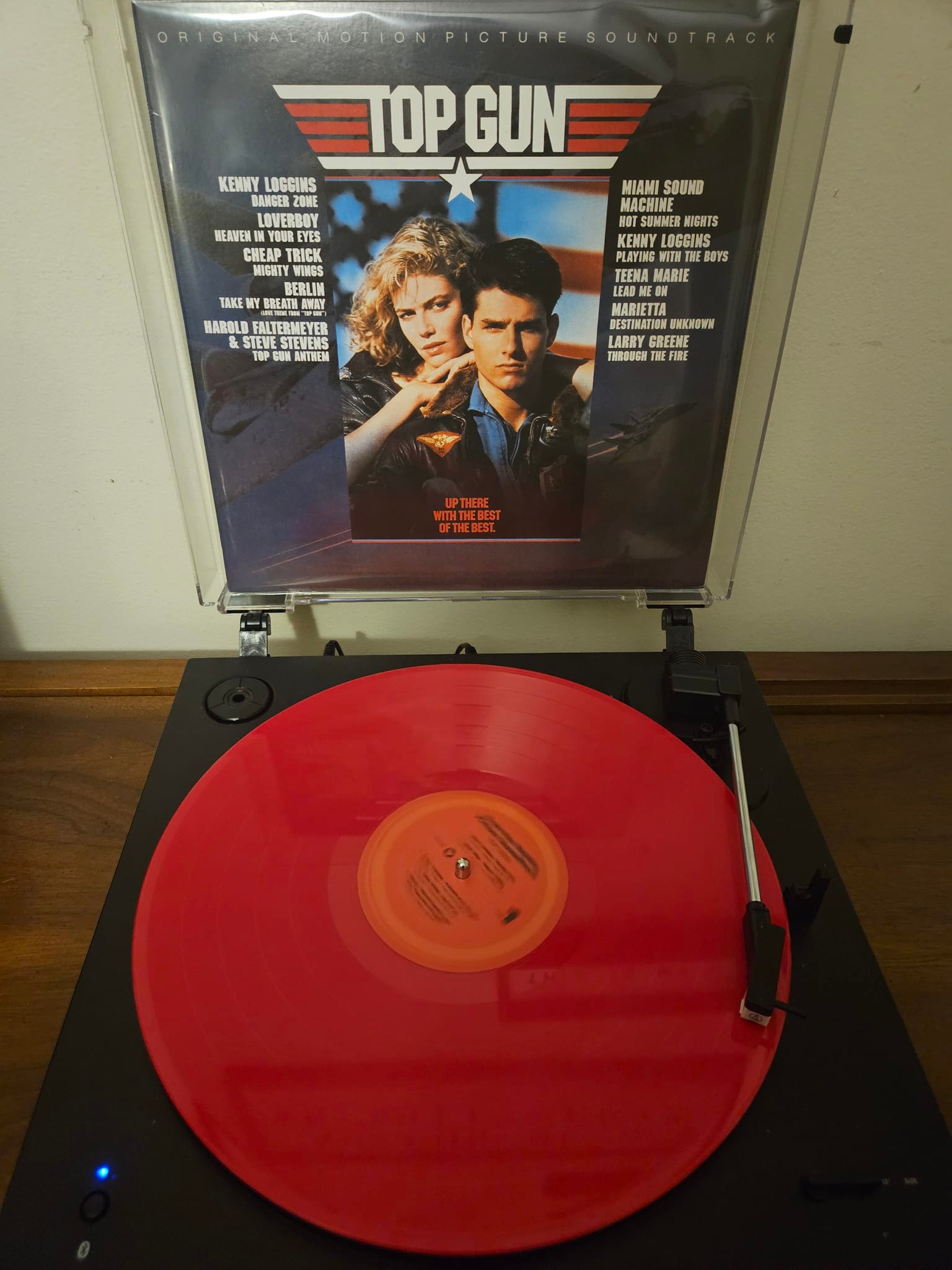 Top Gun: Maverick soundtrack on vinyl LP