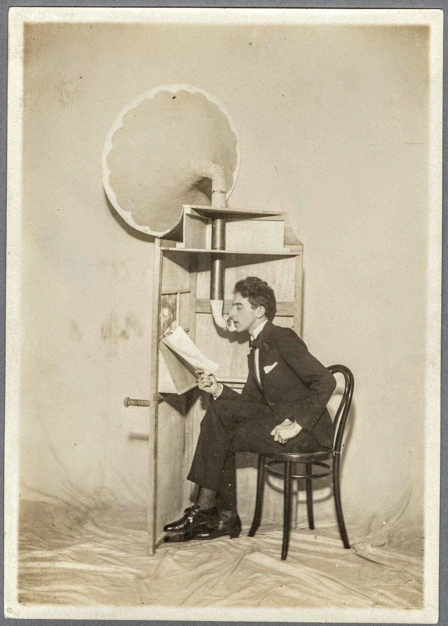 Tim - Jean Cocteau on the set of the ballet Les Mariés de la tour ...