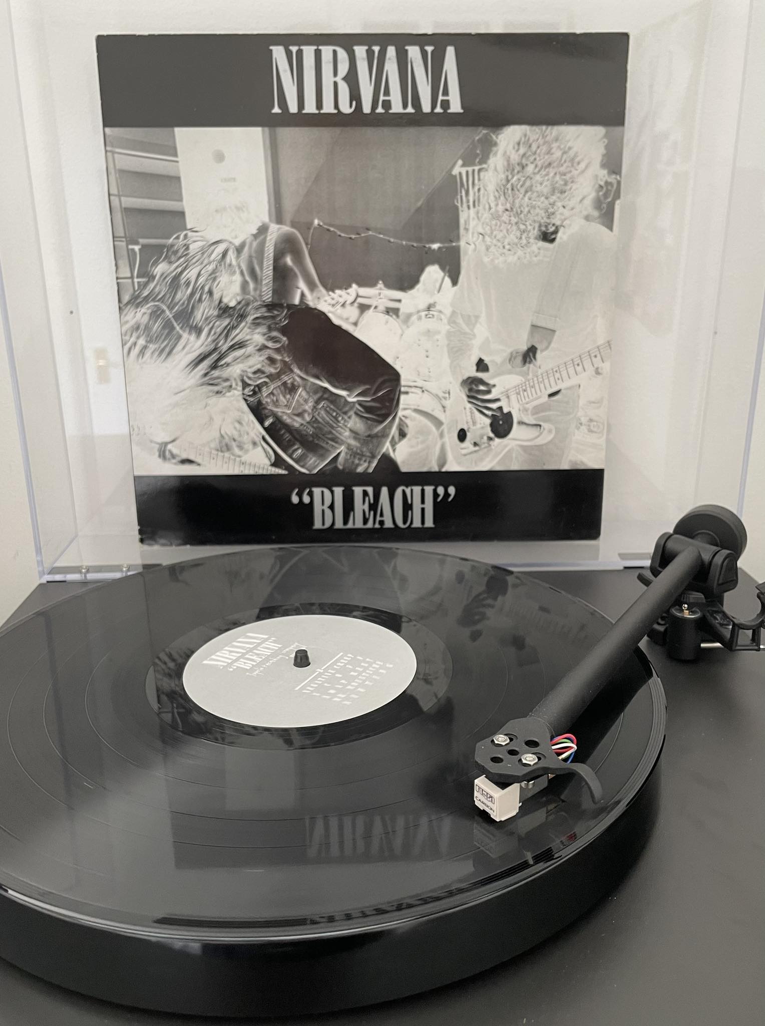 Nirvana's Bleach original UK release on Tupelo Recording Company