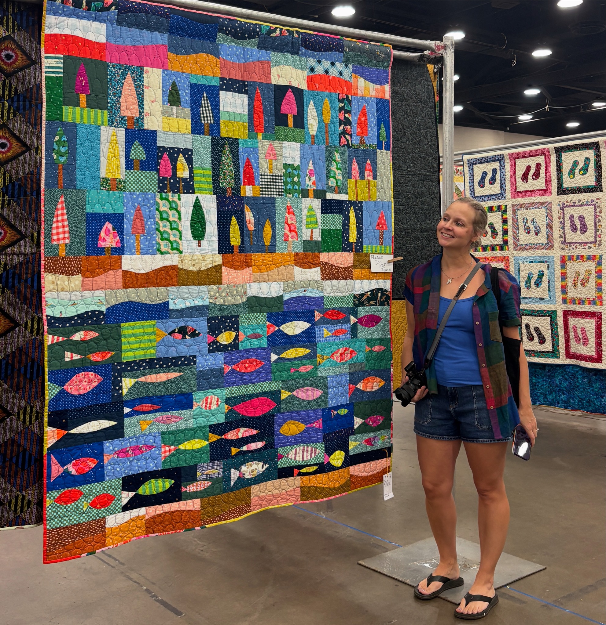 Why is there no 3rd place winner in the improvisational quilt 