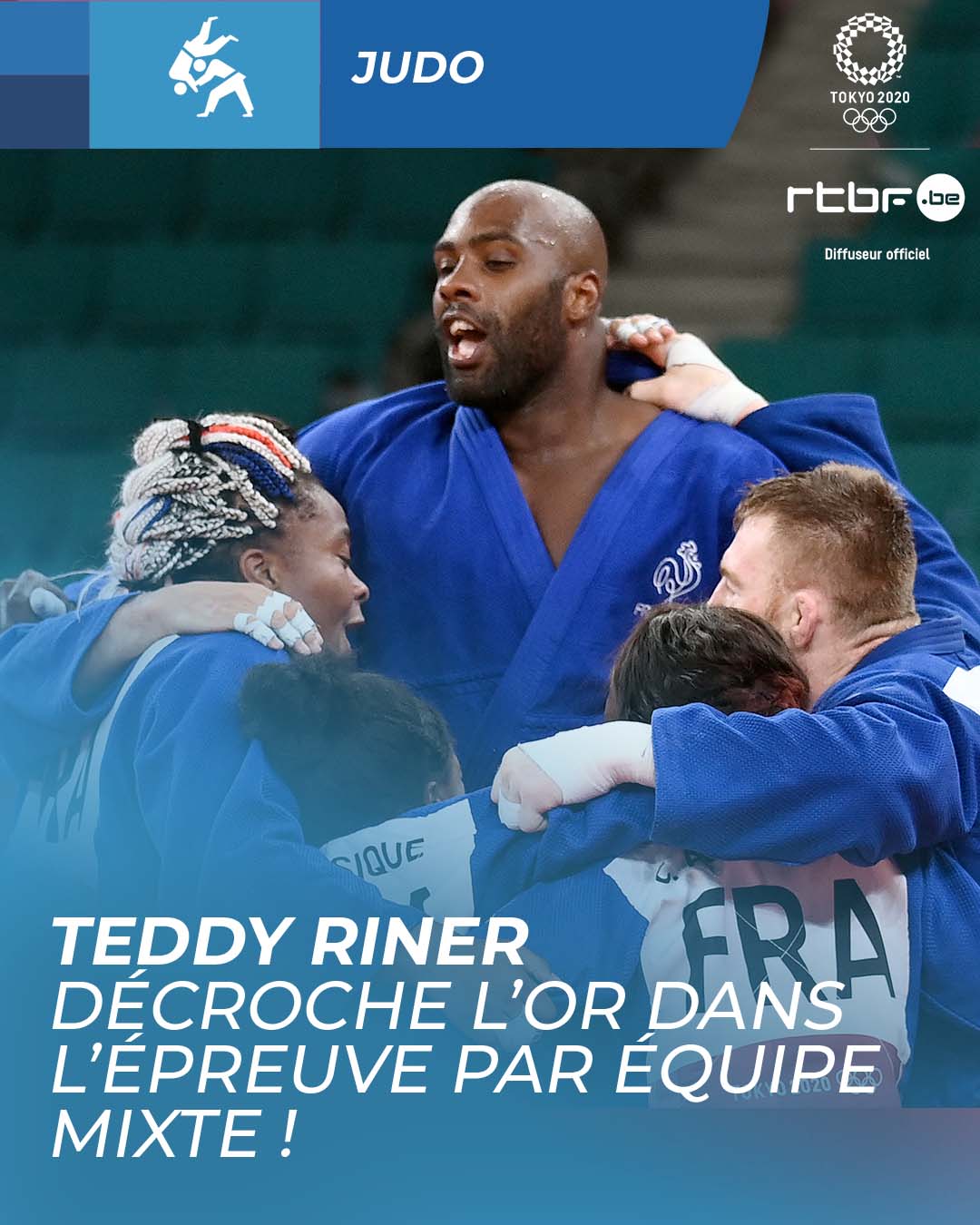 RTBF Sport - La France est devenue championne olympique... | Facebook