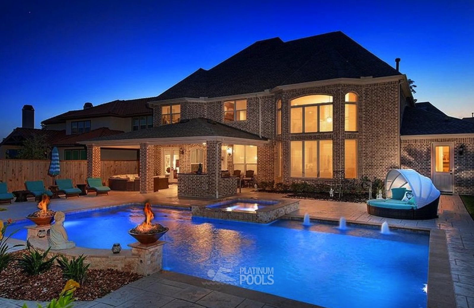 A geometric pool... - Platinum Pools - A Cody Pools Company