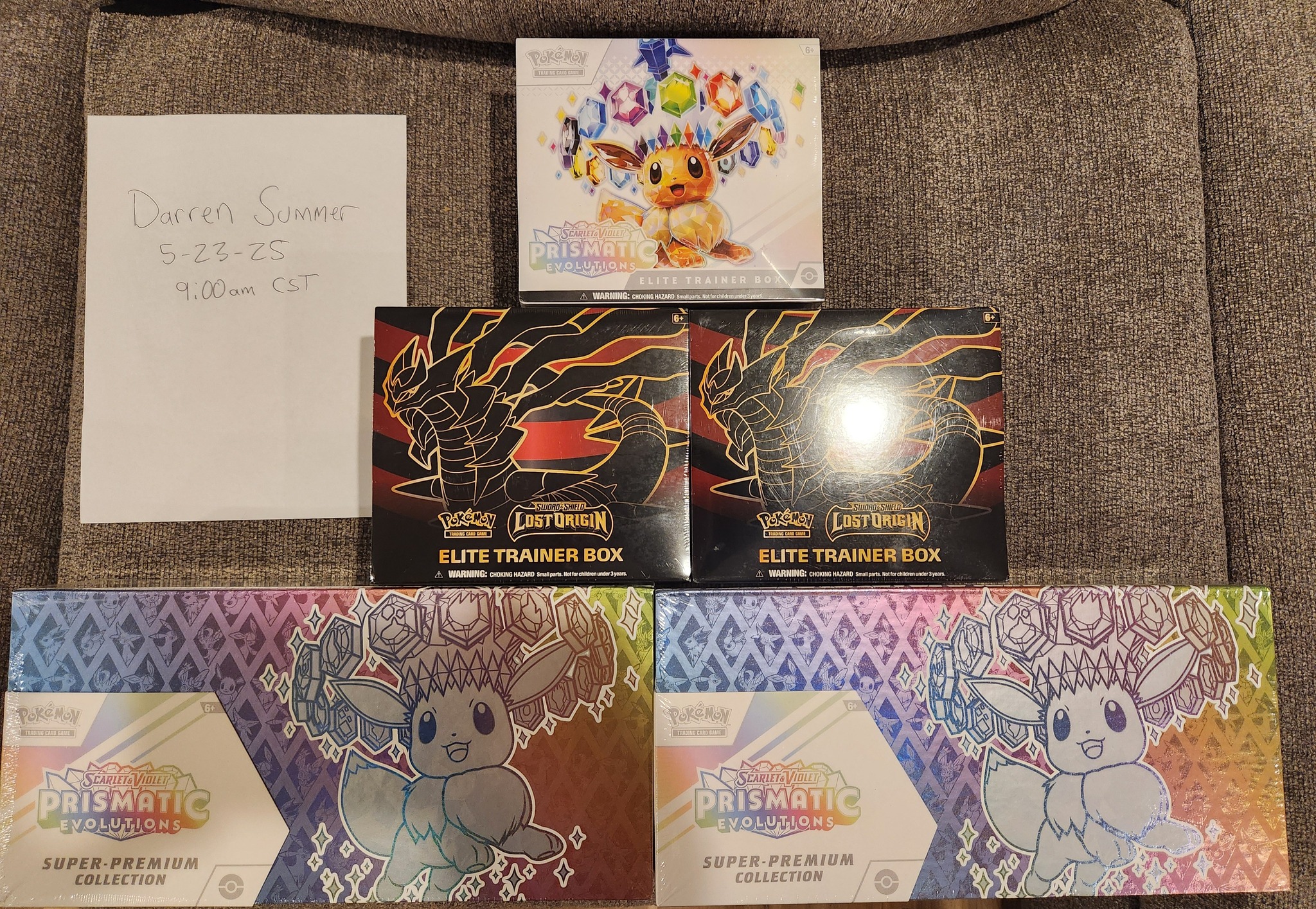 POKÉMON TCG SCARLET & Violet - Prismatic Evolutions Elite Trainer Box