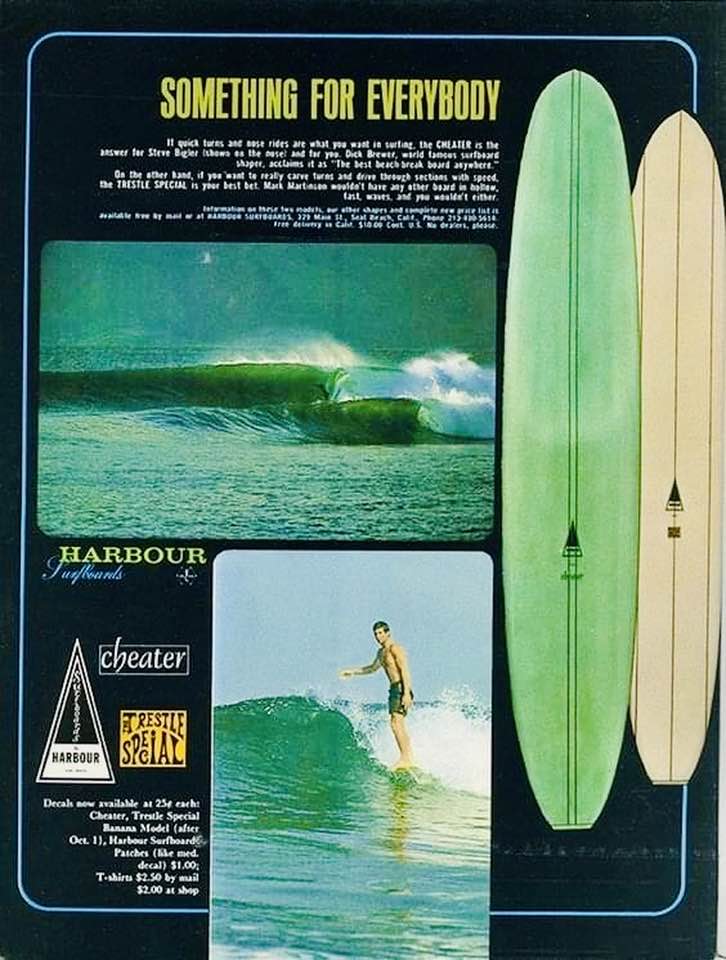 Harbour Surfboards Cheater II board design