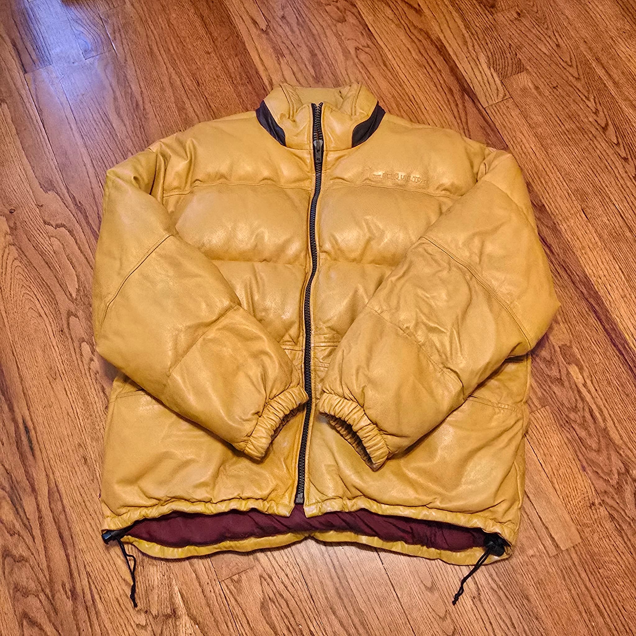Echō Unltd. - Leather Puffer Coat Year Released: Fall/Winter 1997 