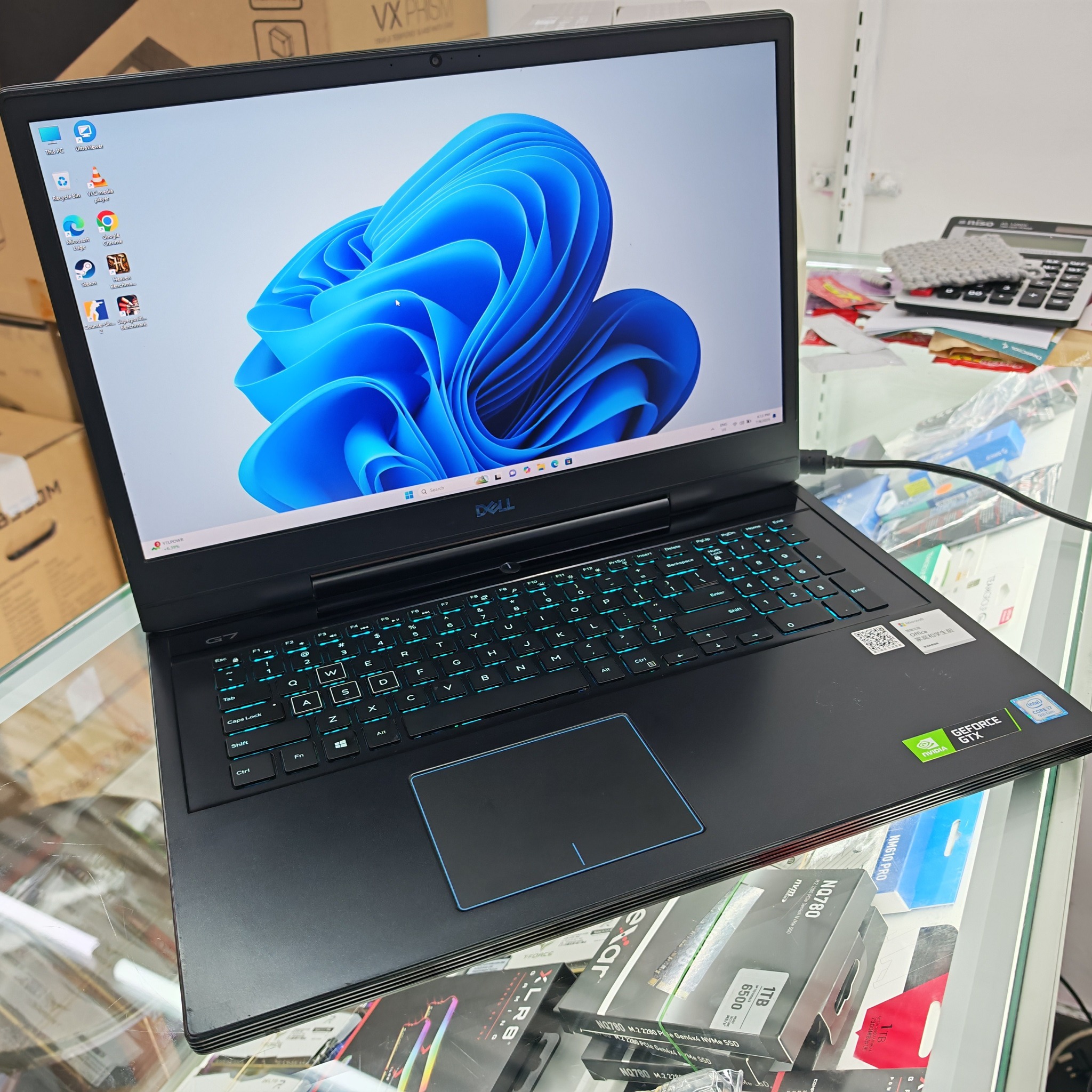 USED DELL G7 7790 GAMING LAPTOP PRICE: RM1699 SPEC: INTEL CORE I7