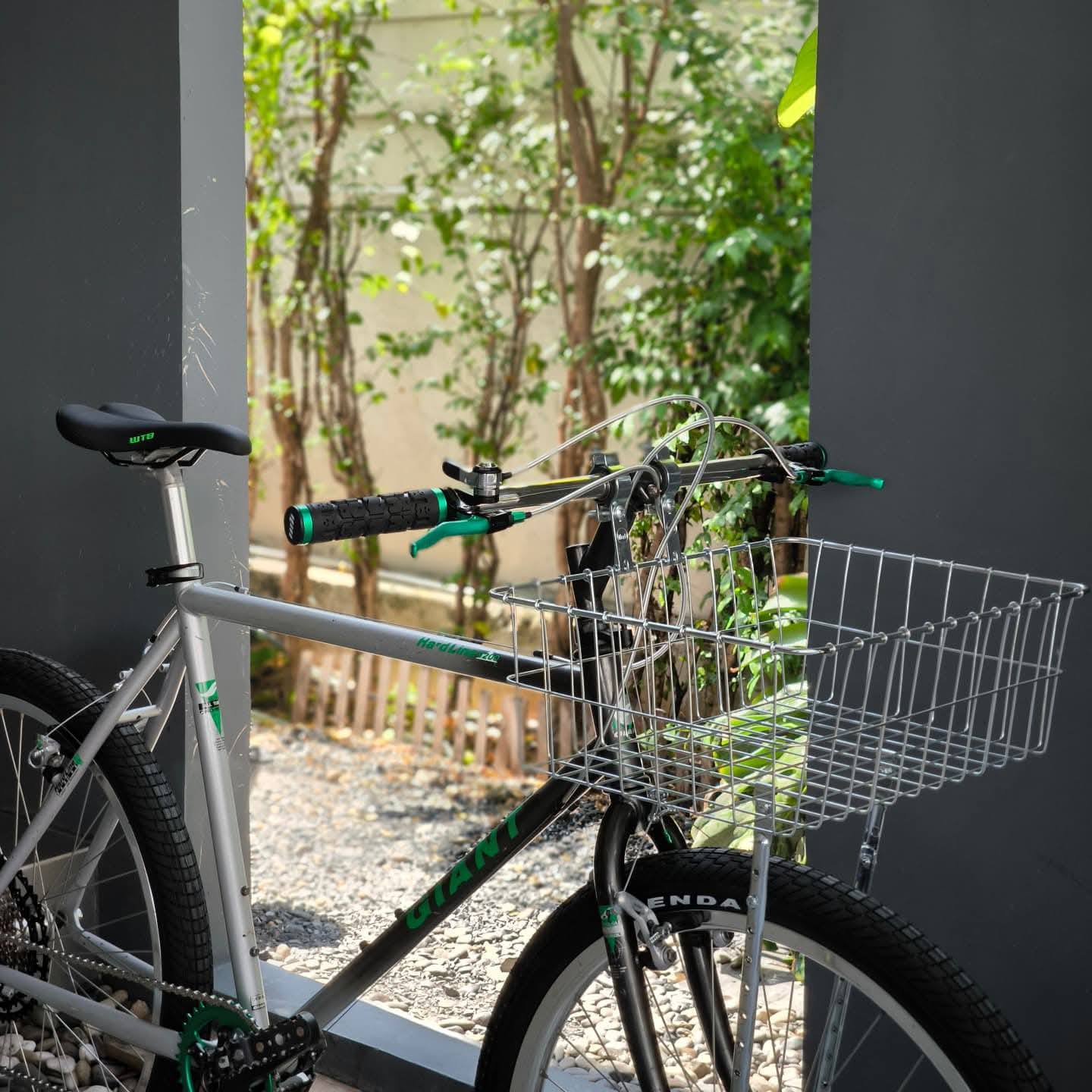 My everyday bike, Giant Hardline 8200 from Thailand 🩶💚🩶