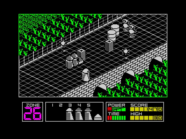 Classic ZX Spectrum game Highway Encounter