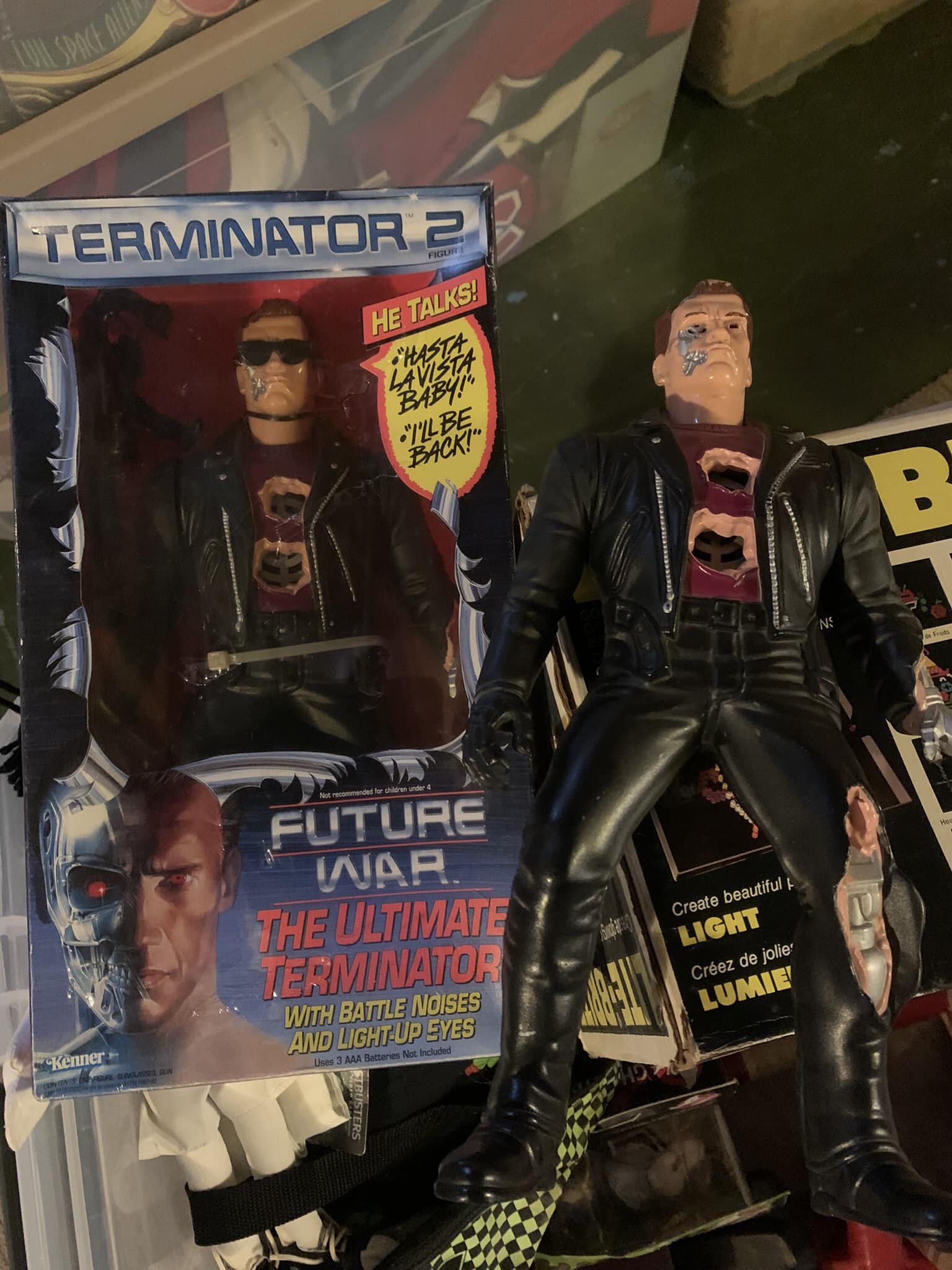 Terminator 2 ultimate talking figure 1991