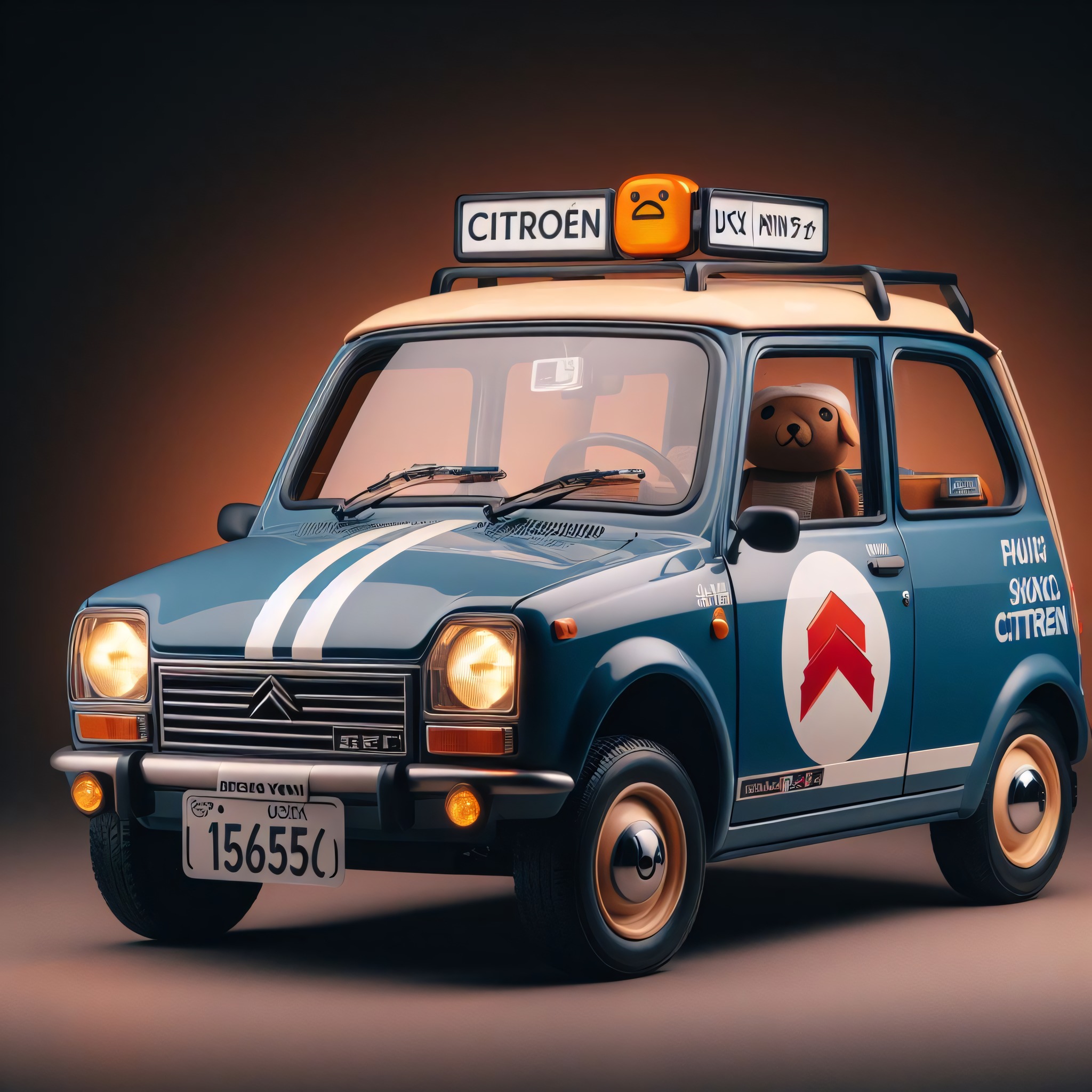 Kei car version of a Citroen DX 4
