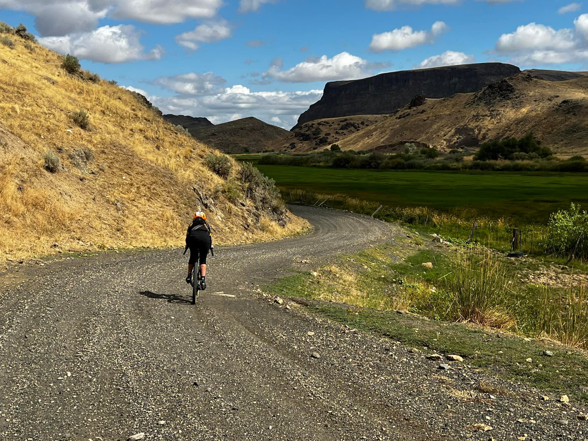 Labor Day gravel riding near Leslie Gulch