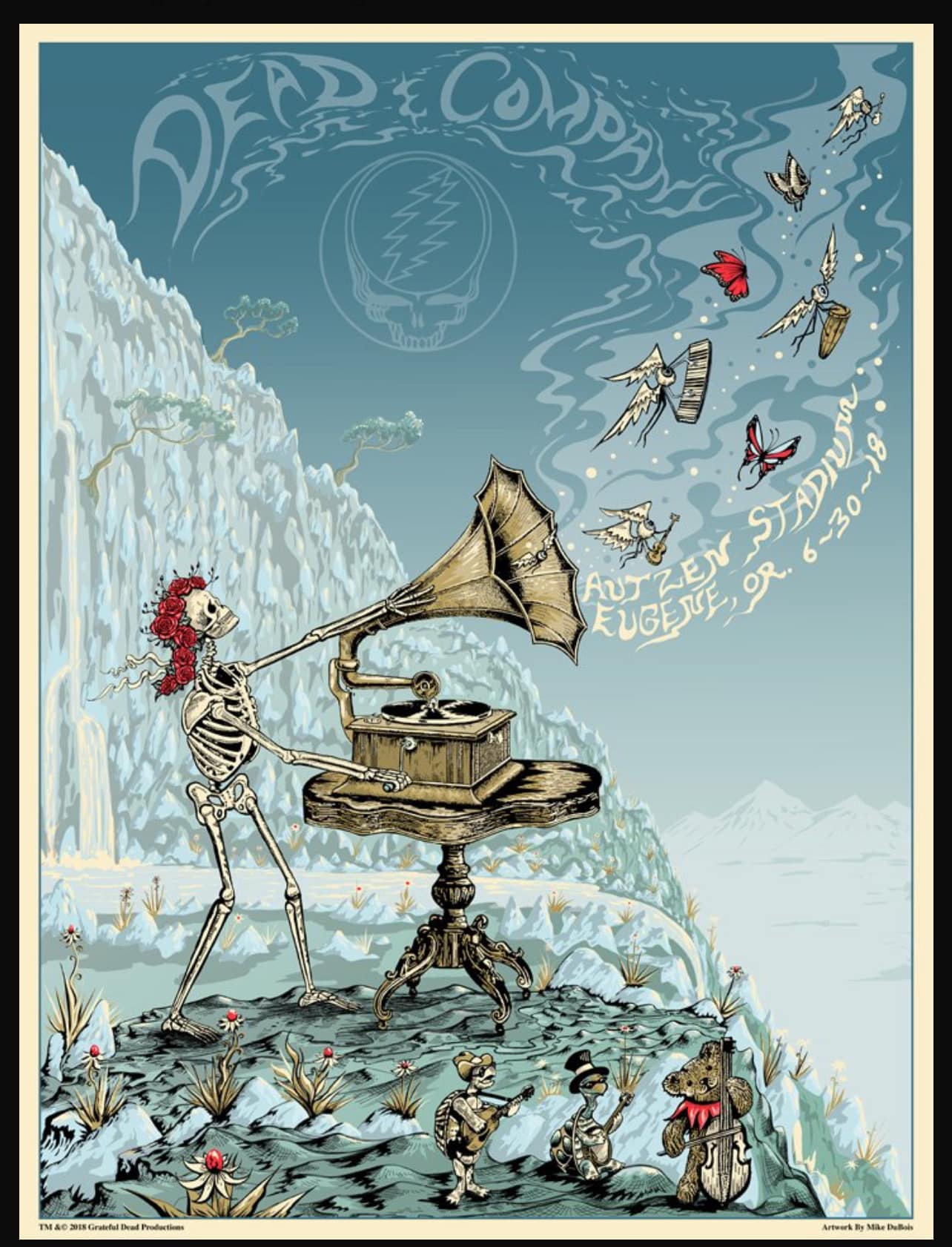 Dead & Co 2018 summer tour posters