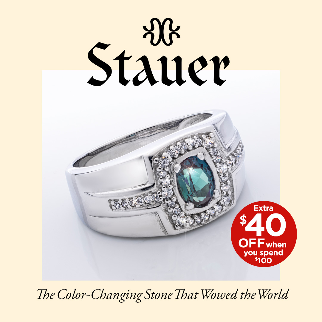 Stauer - The Color-Changing Stone That Wowed the World...