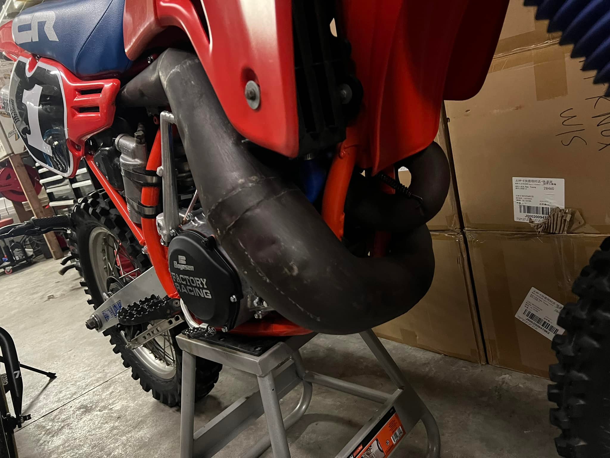 Will aftermarket pipes work on a bone stock RZ 500?