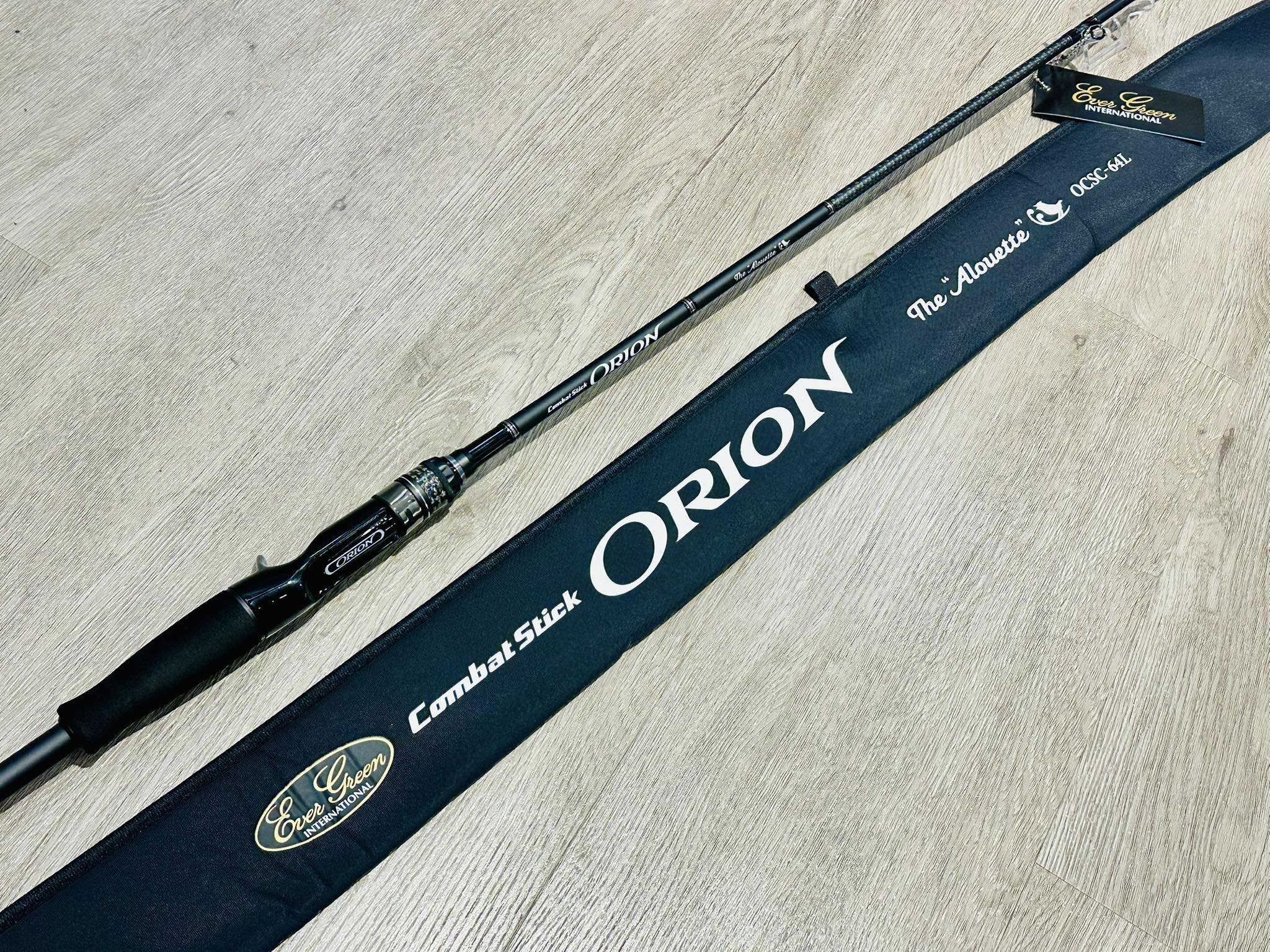 Evergreen Orion OCSC-64L Alouette fishing rod available