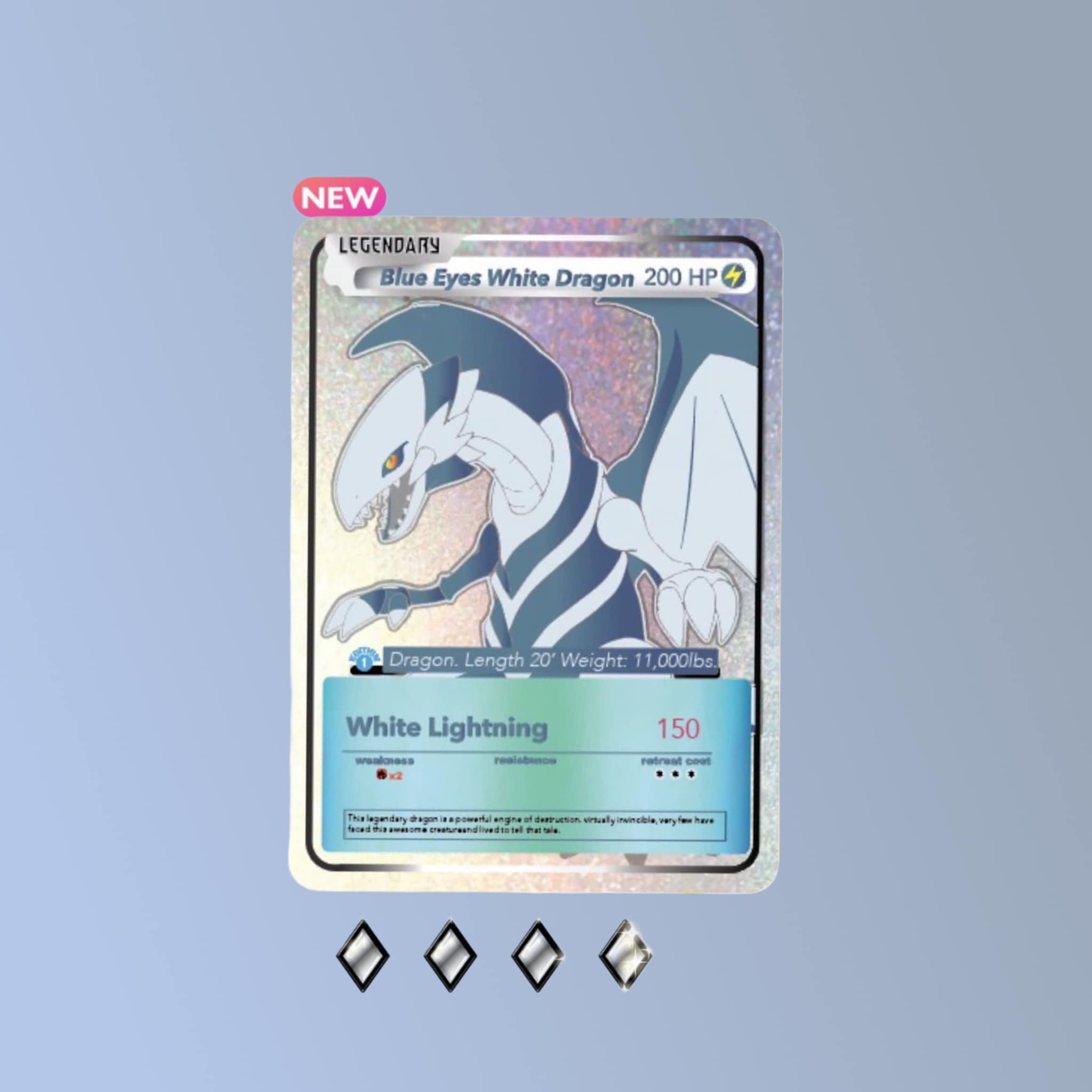 white dragon pokemon card Blue-Eyes (LED3-EN006) [Legendary Duelists: White Dragon  Plug you may switch it with your Active Pokmon The rarest Pokmon cards from