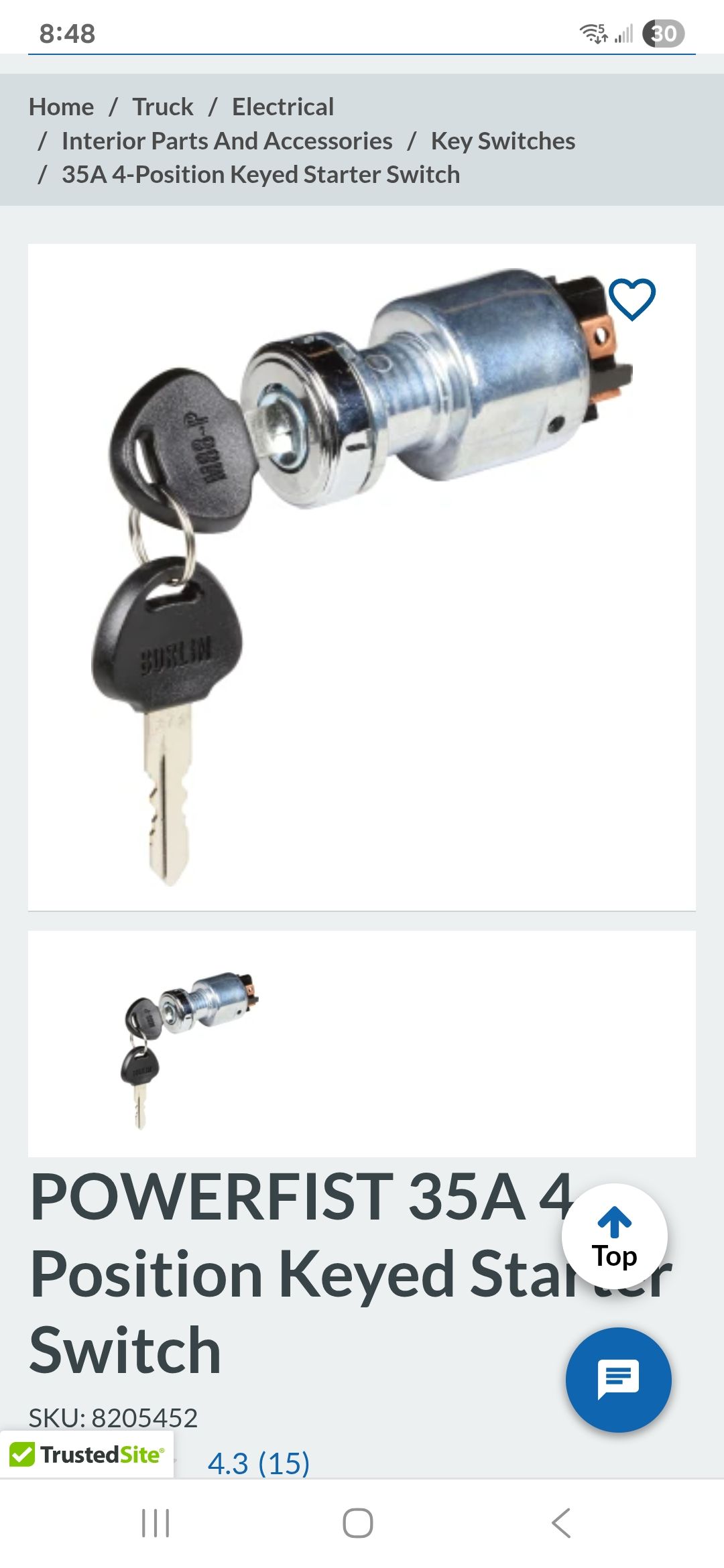 Best Developed Excavator Ignition Switch Distributor In China, XuGong KS