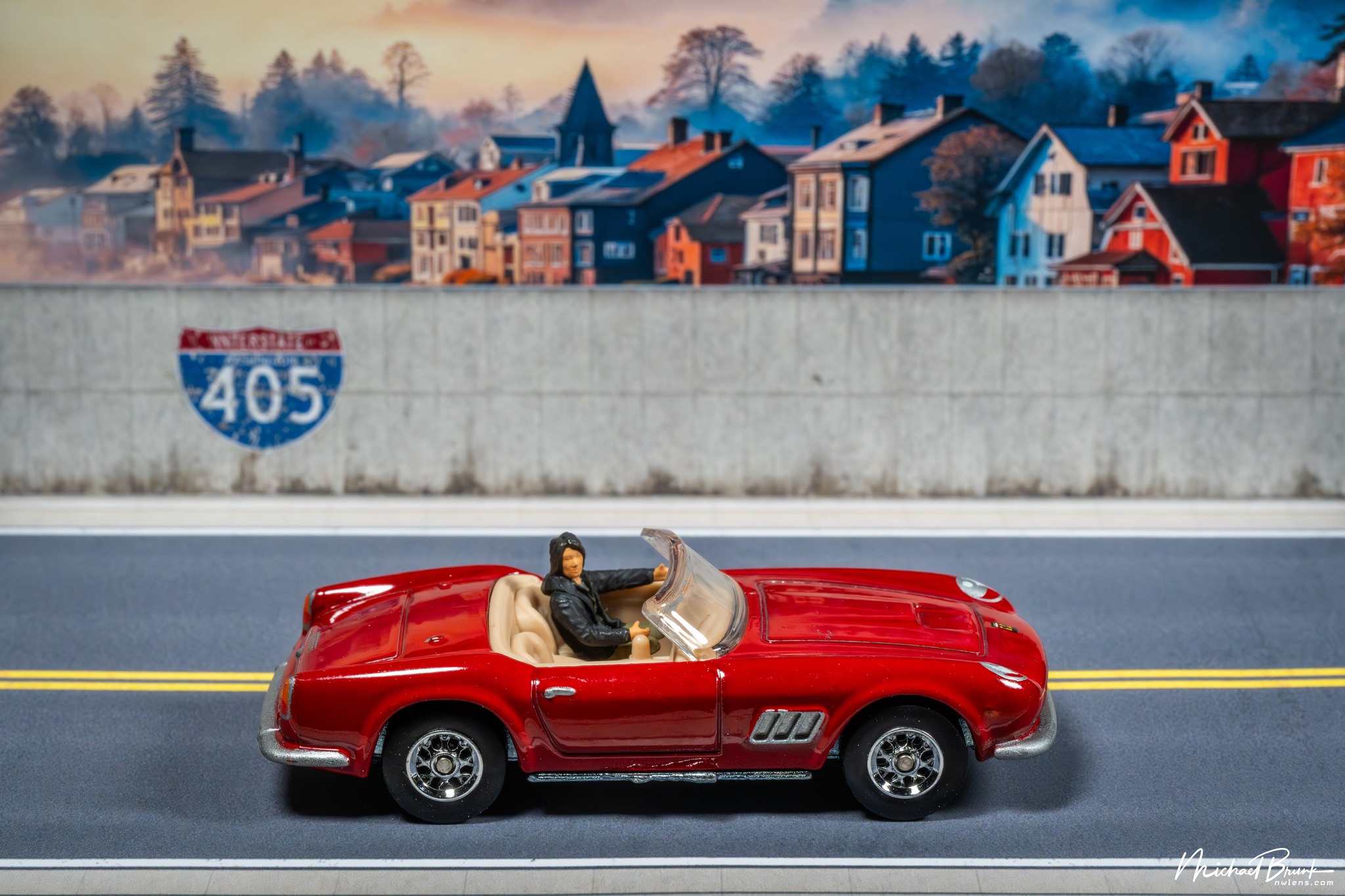 Hot Wheels Ferrari 250 California diecast model