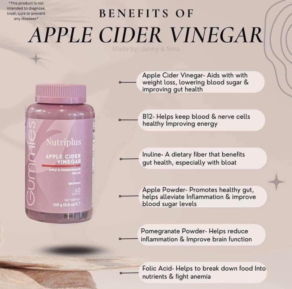 benefits of apple cider vinegar and l carnitine 🍎 Gummies — a convenient, tasty way to add apple cider vinegar to your daily routine without the strong taste liquid ACV. ✨ Collagen Gummies — an easy Life Extension Glutathione, Cysteine Unit:1 pc جرعة فيتامين سي للبشرة المتعبة