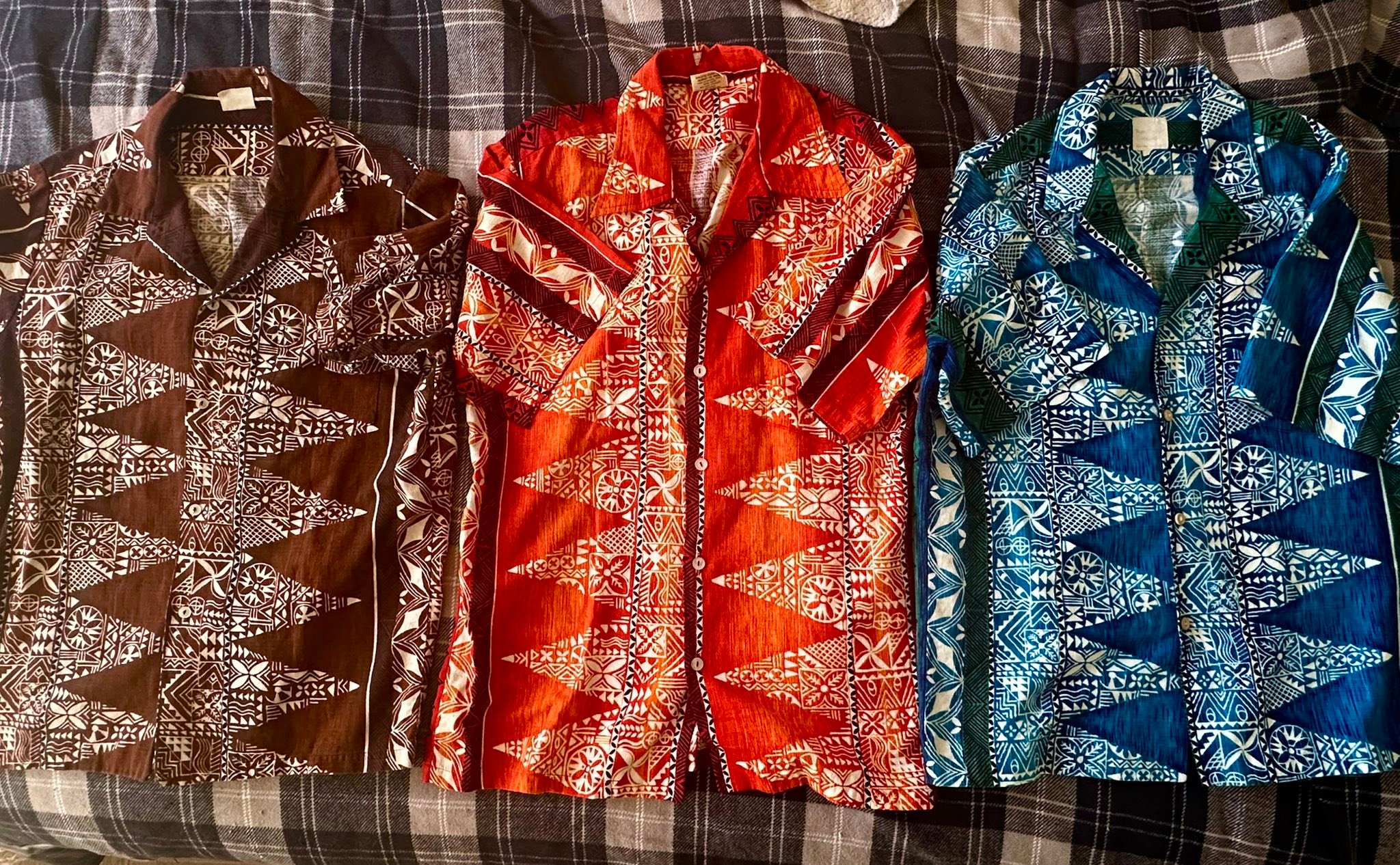 Vintage Duke Kahanamoku Hawaiian shirts collection