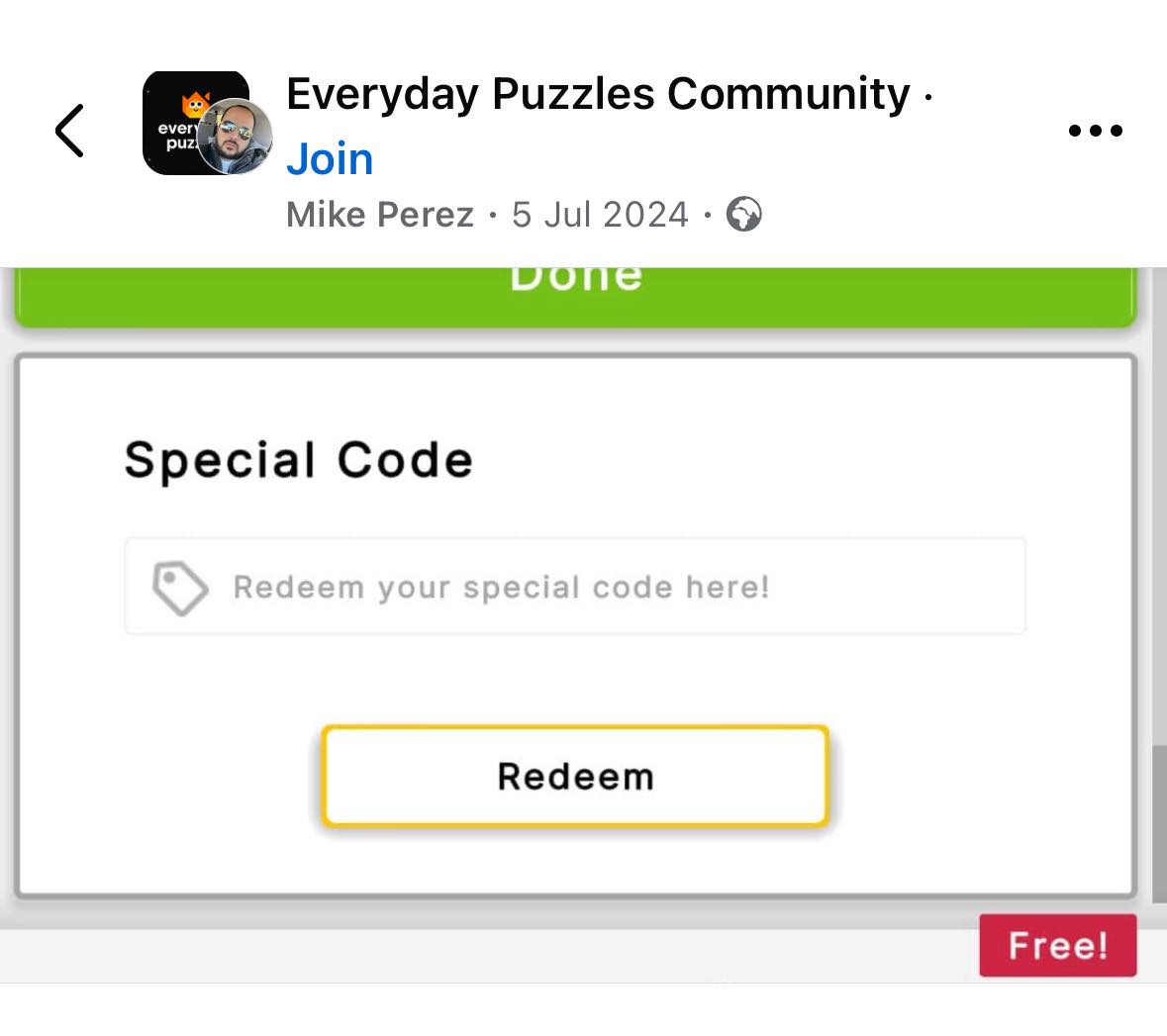 Everyday Puzzles Community | What is this and how do we get the code ...
