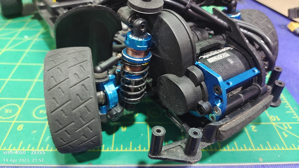 Tamiya xv01 long damper spec rally kit review