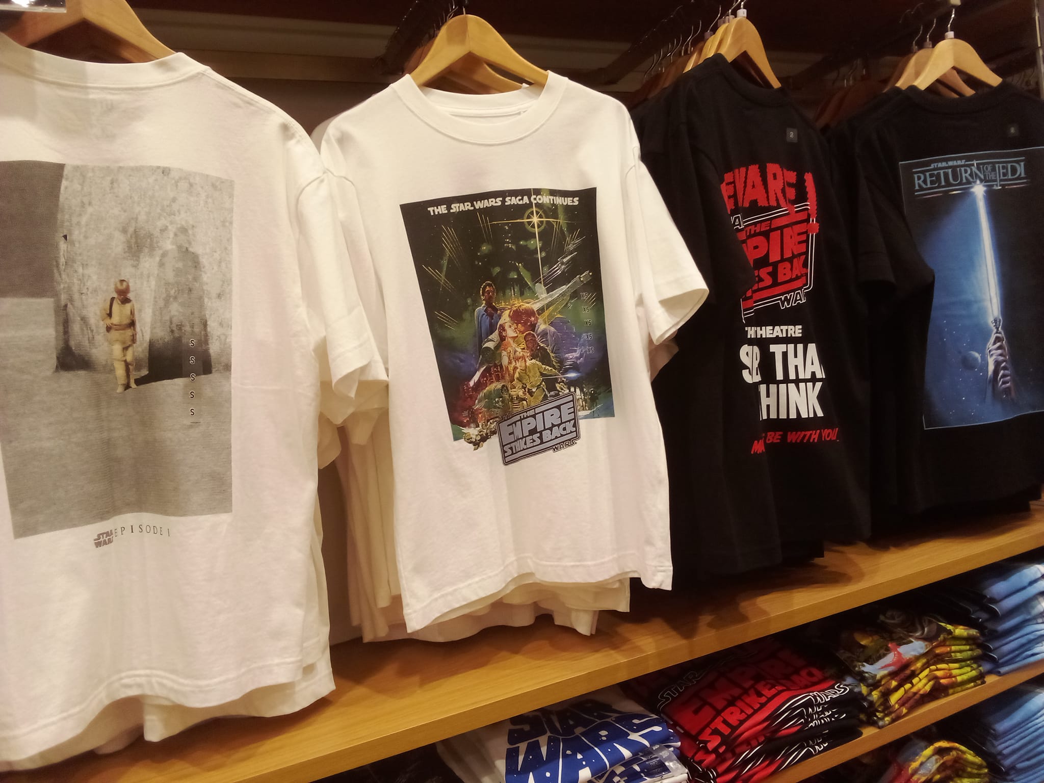 Star Wars shirts are out at Uniqlo