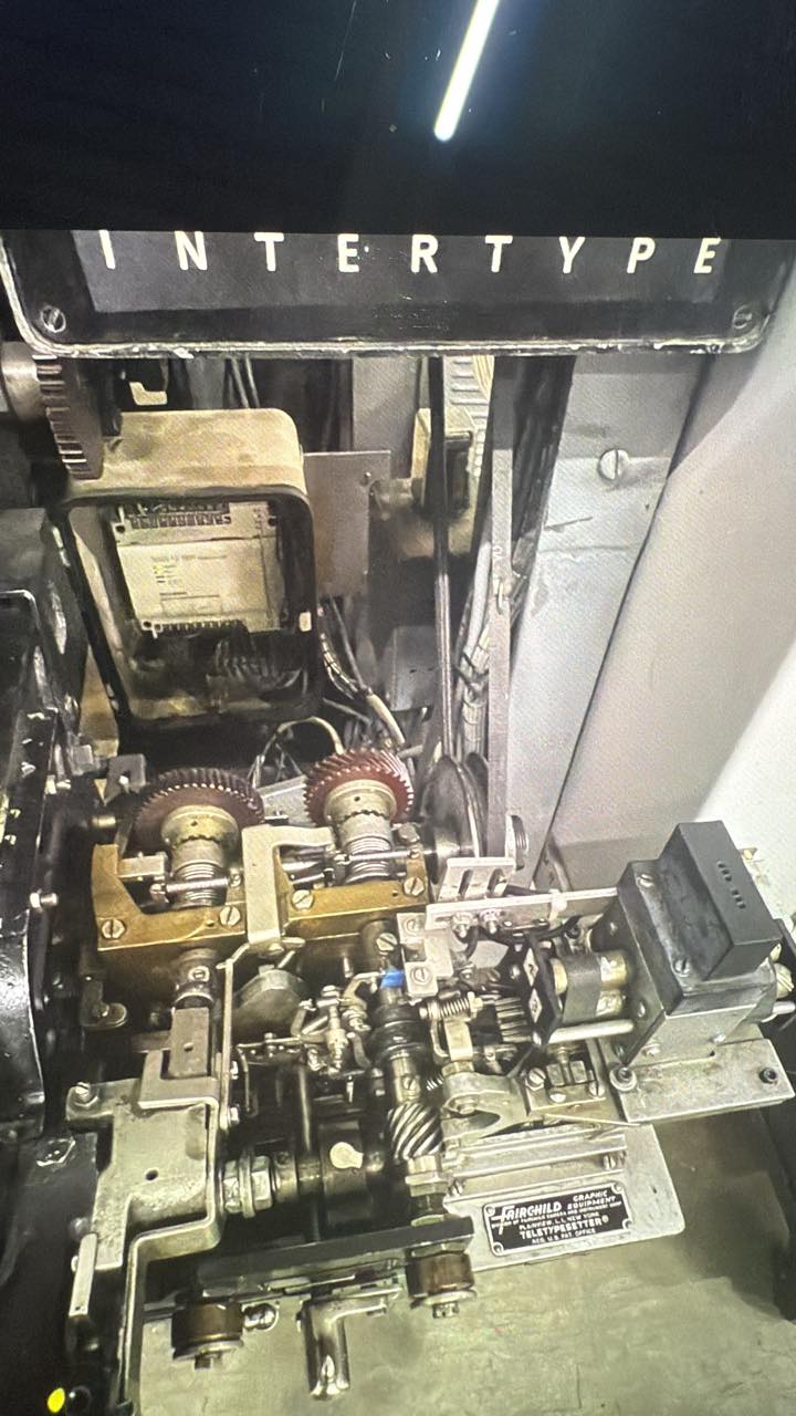 Linotype and Intertype Owners and Operators | Hello everyone! My ...