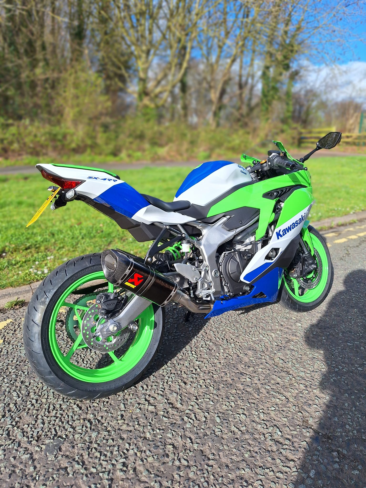 Mr. Zuhair and his better half welcome their all-new ZX-6R with