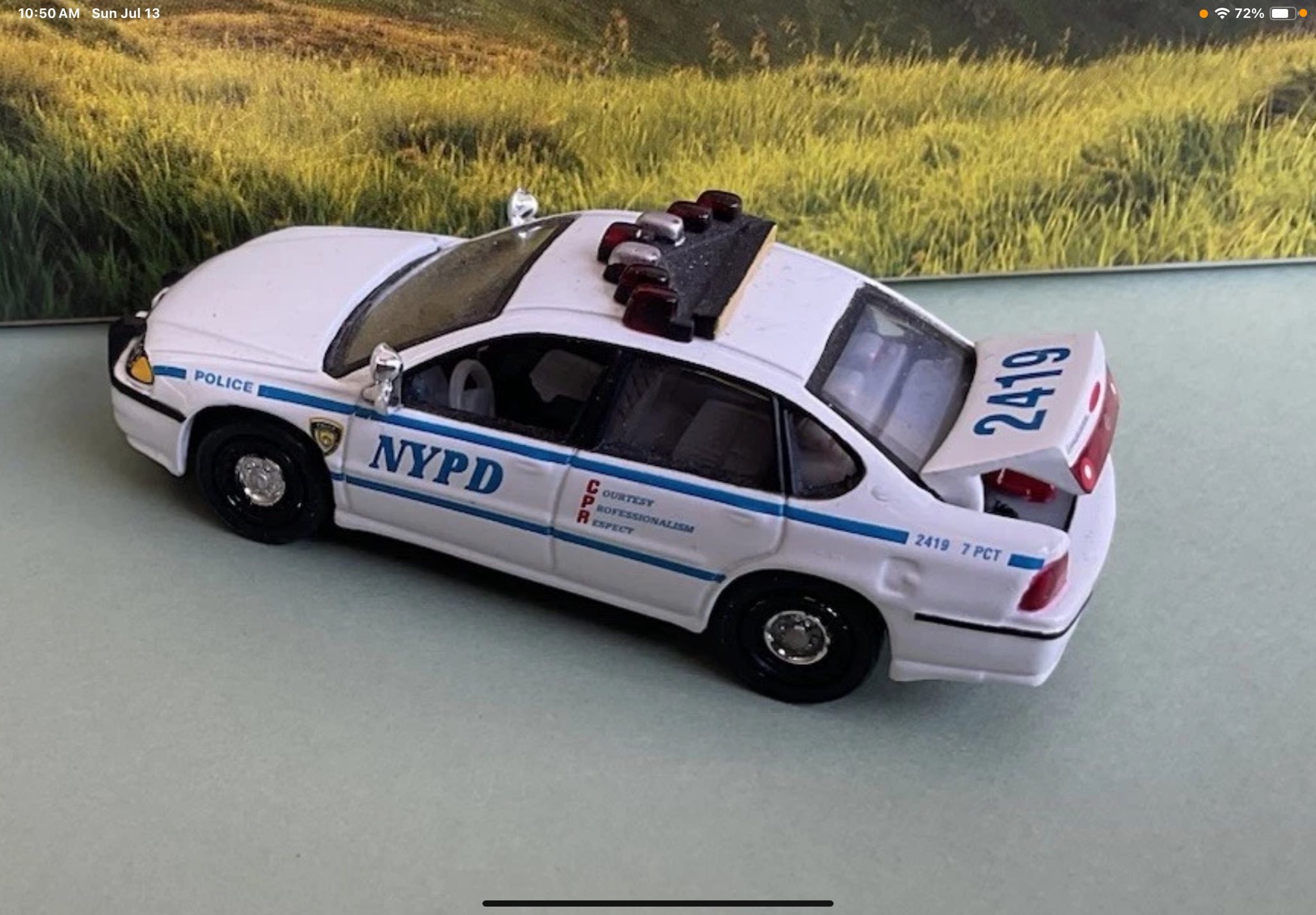 Matchbox NYPD collectible cars