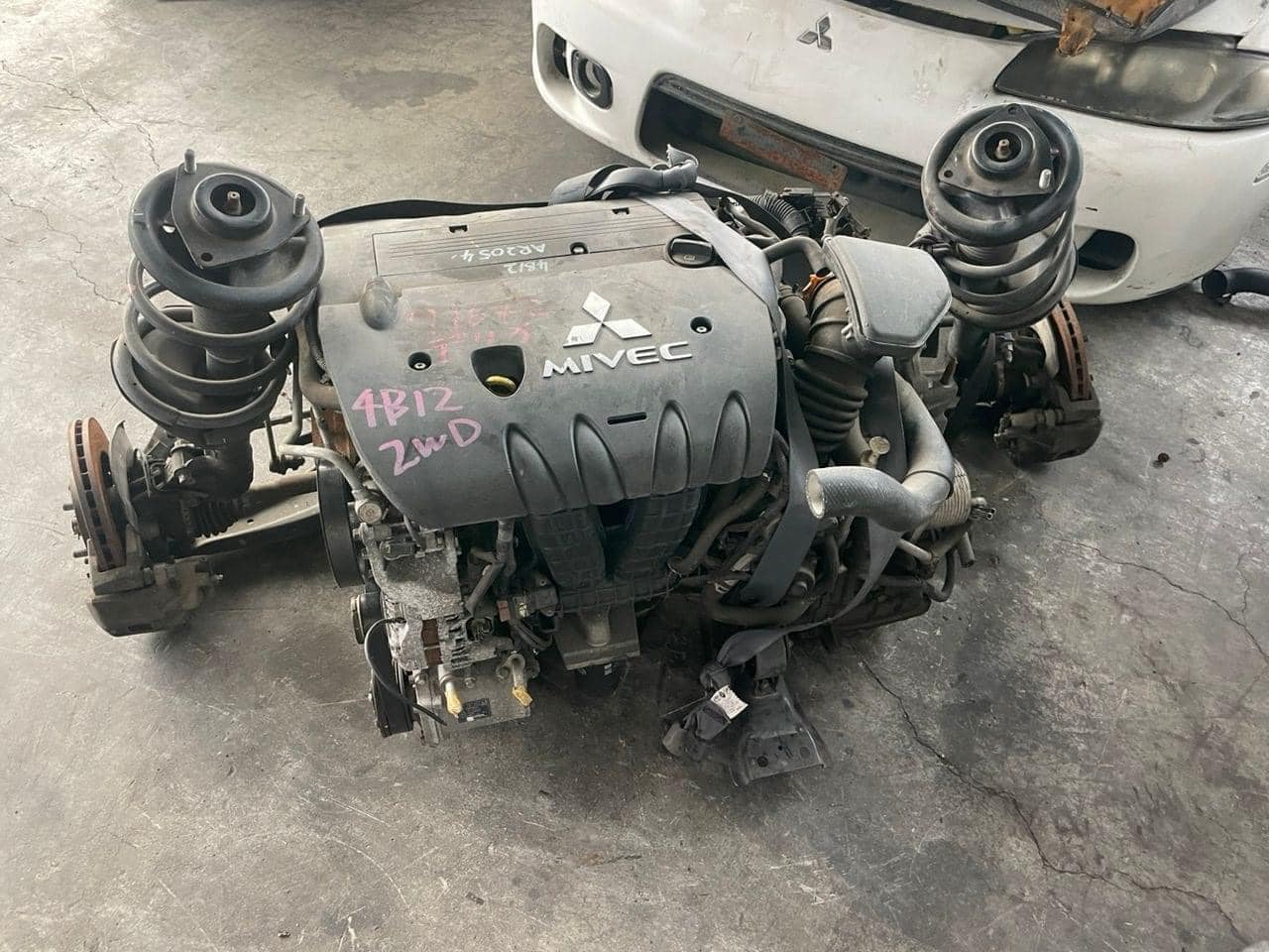 Inspira Lancer Community Malaysia | engine 4b12 siap pasang rm4200 nak ...
