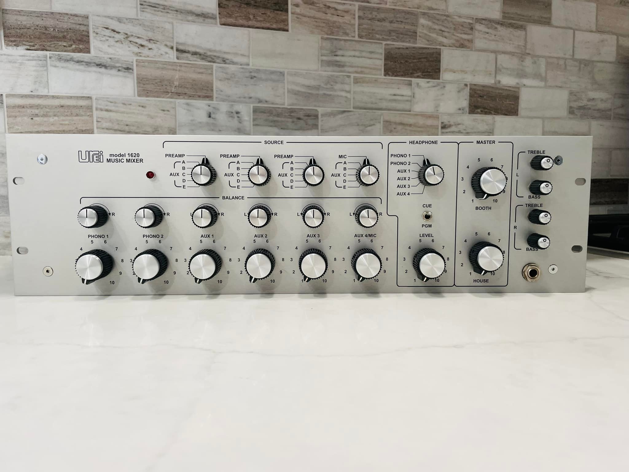 Urei 1620 mixer rebuild and upgraded for a client.