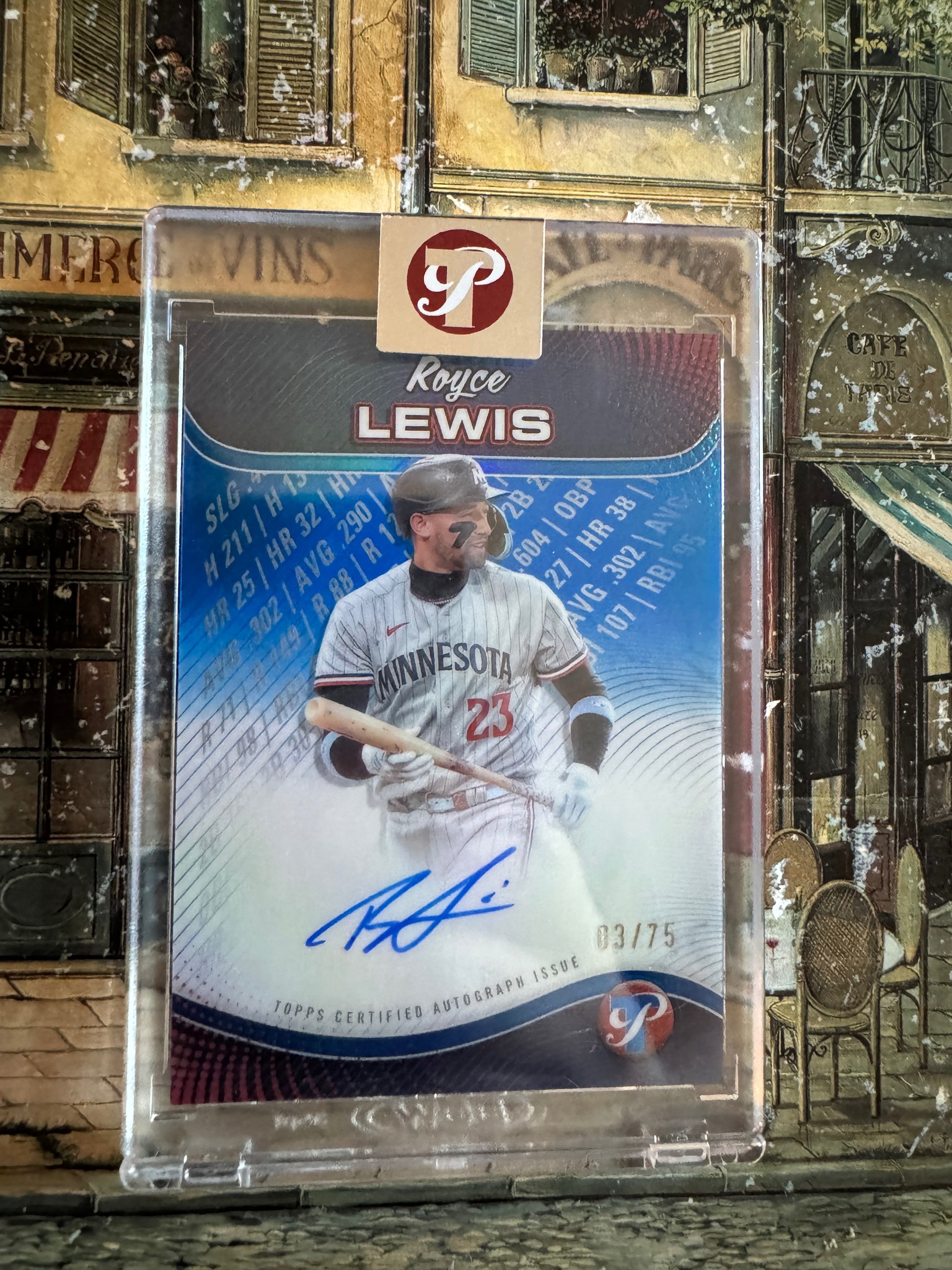 Royce Lewis 2024 Topps Pristine Production auto for sale