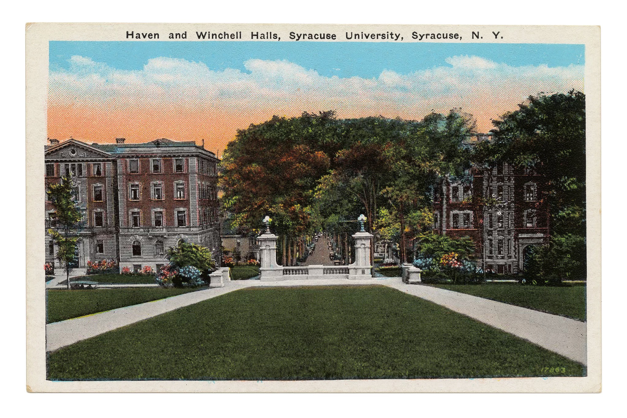 Nostalgic Syracuse | Haven and Winchell Halls, Syracuse University ...