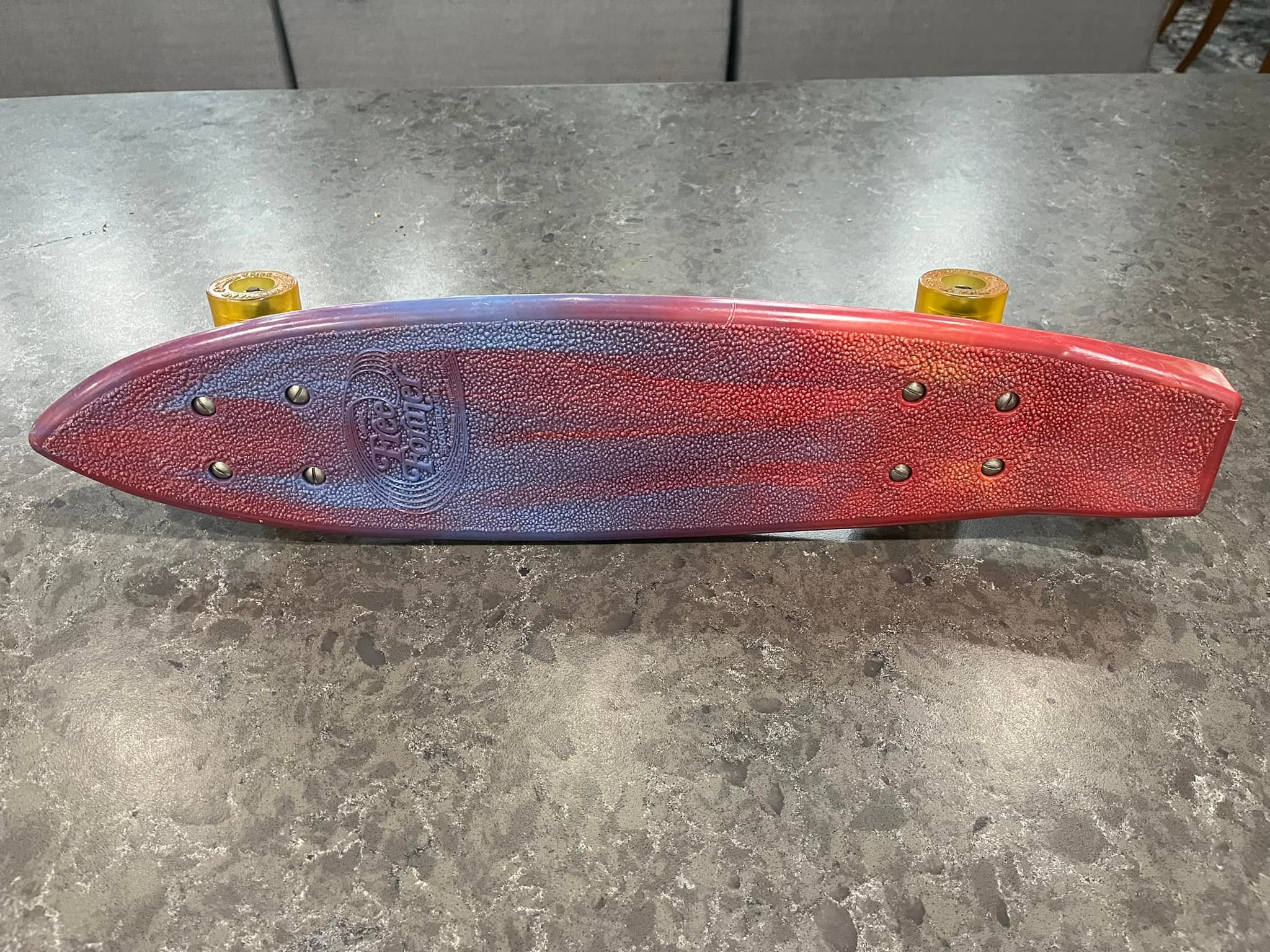 Vintage California Free Former skateboard with urethane wheels