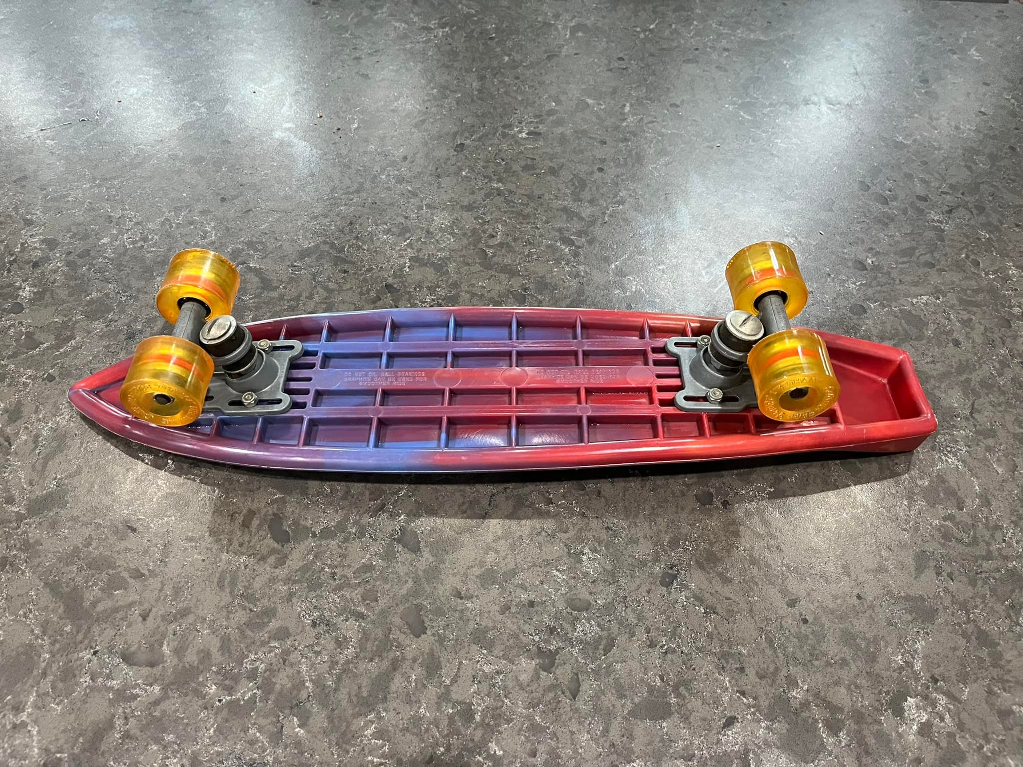 Vintage California Free Former skateboard with urethane wheels