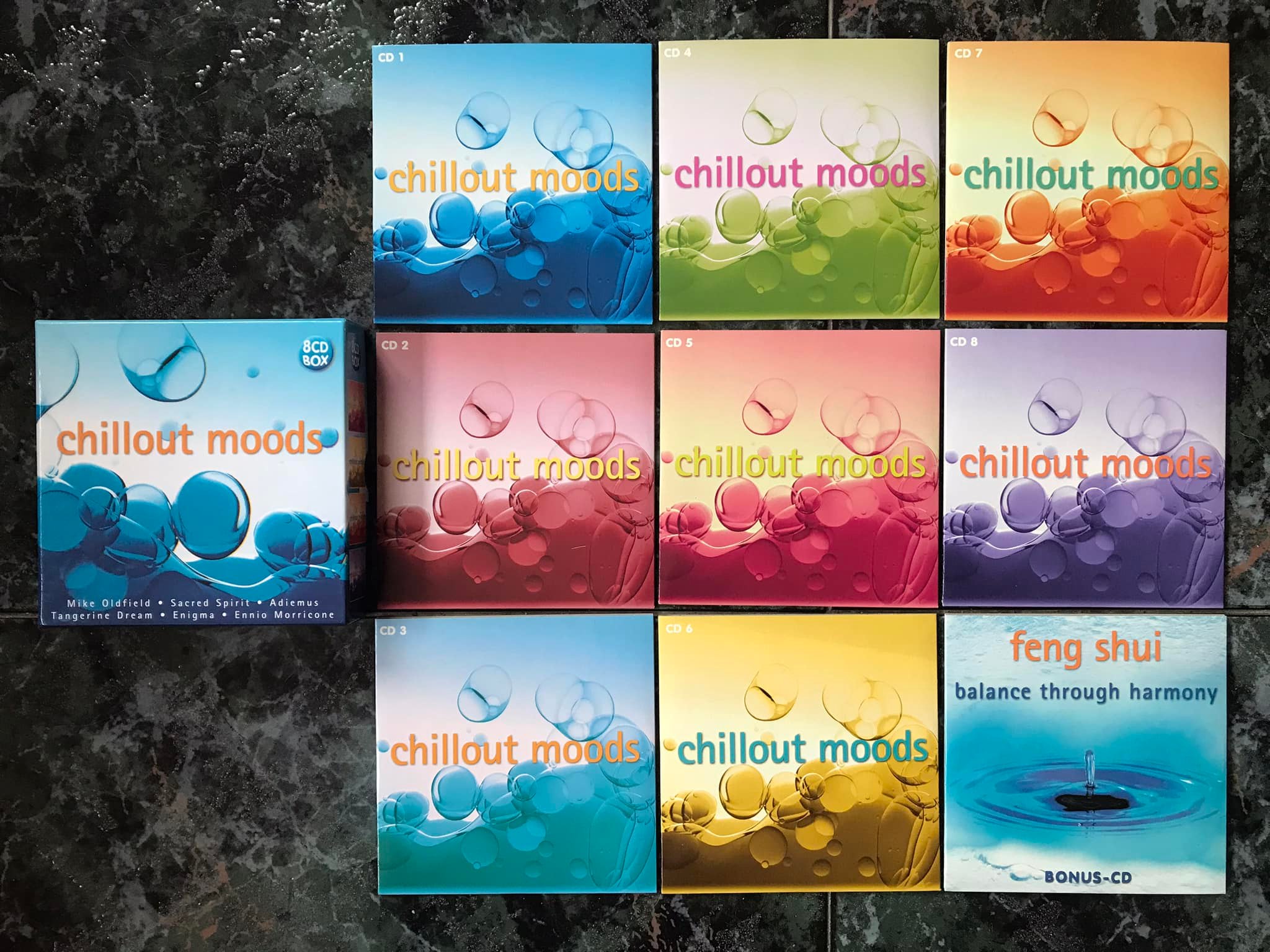 Mike Oldfield - Elements 4CD box set with tracks from 1973 to 1991