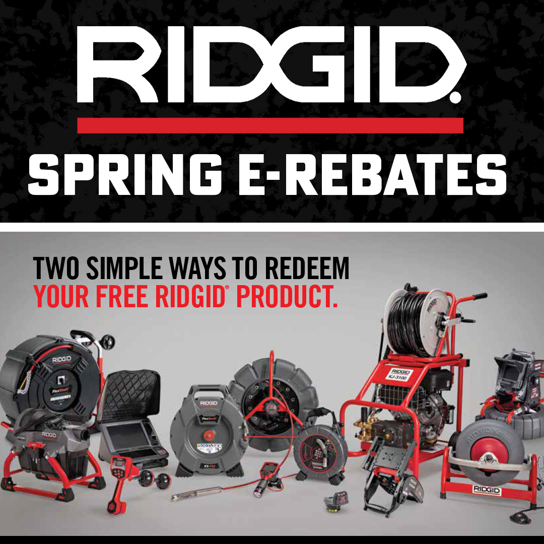 Ohio - LIMITED TIME RIDGID Tools E-Rebates! It's RIDGID's biggest ...
