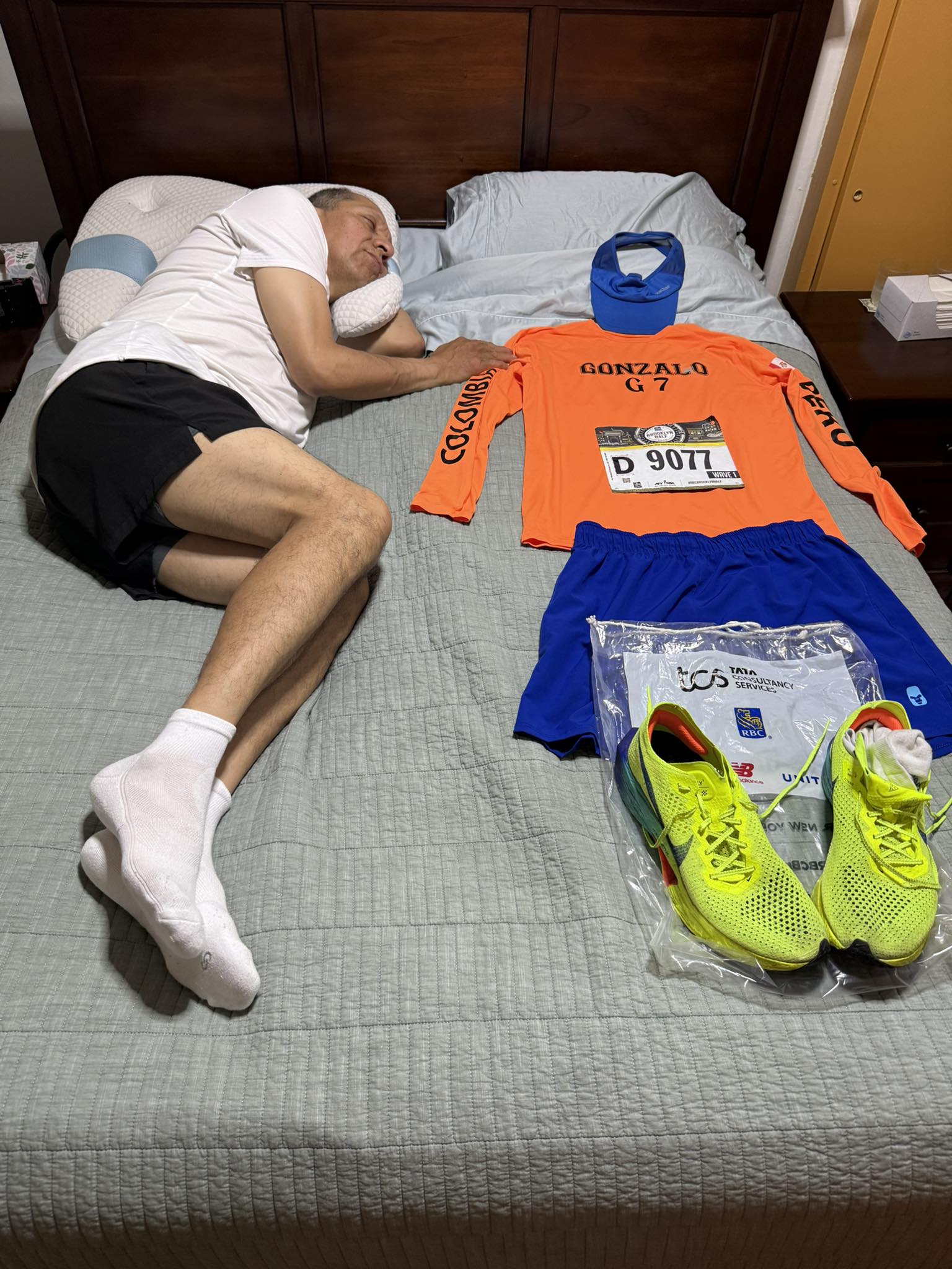 Ready for Brooklyn Half Marathon 2025 SONZALO ZALO G COLOMB 