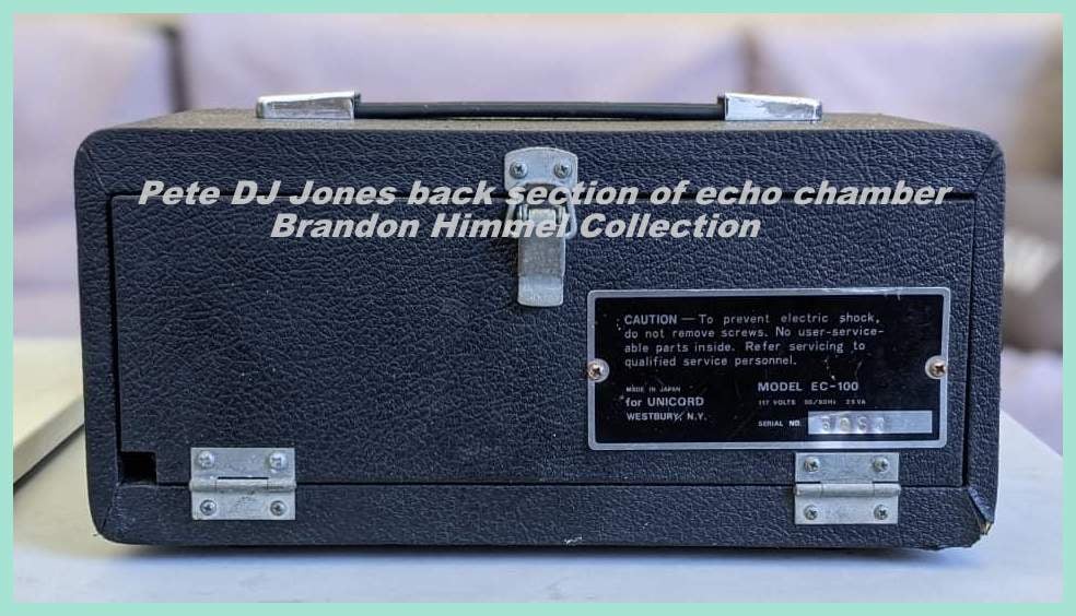 univox ec100 tape delay. the eruption machine.