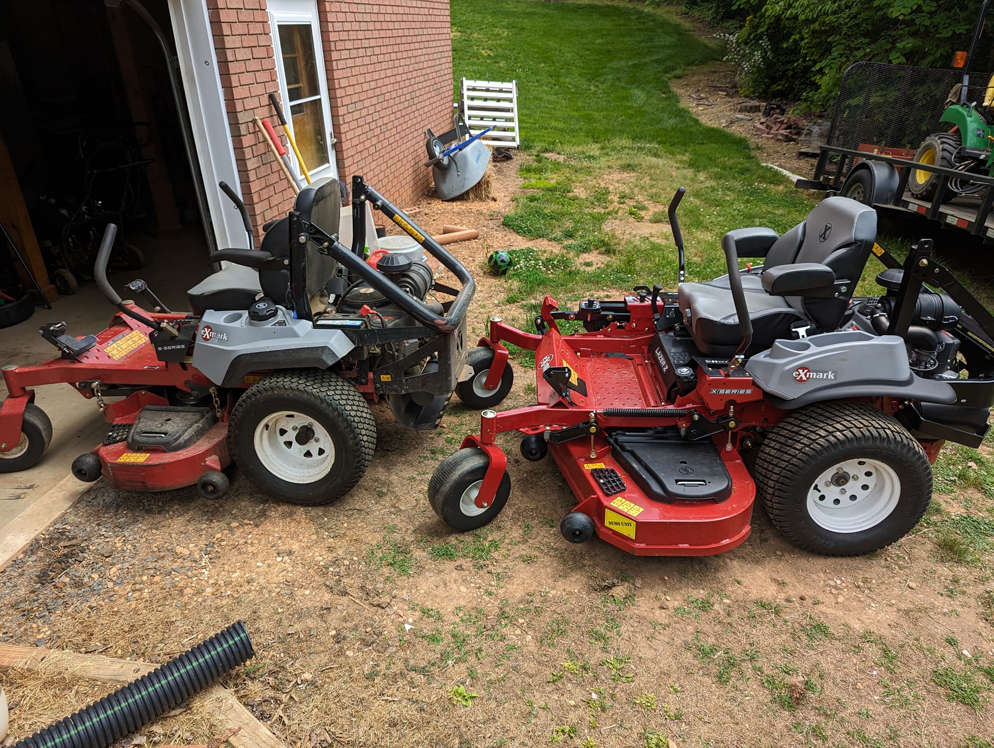 Exmark X-Series mower with Kawasaki 921 engine