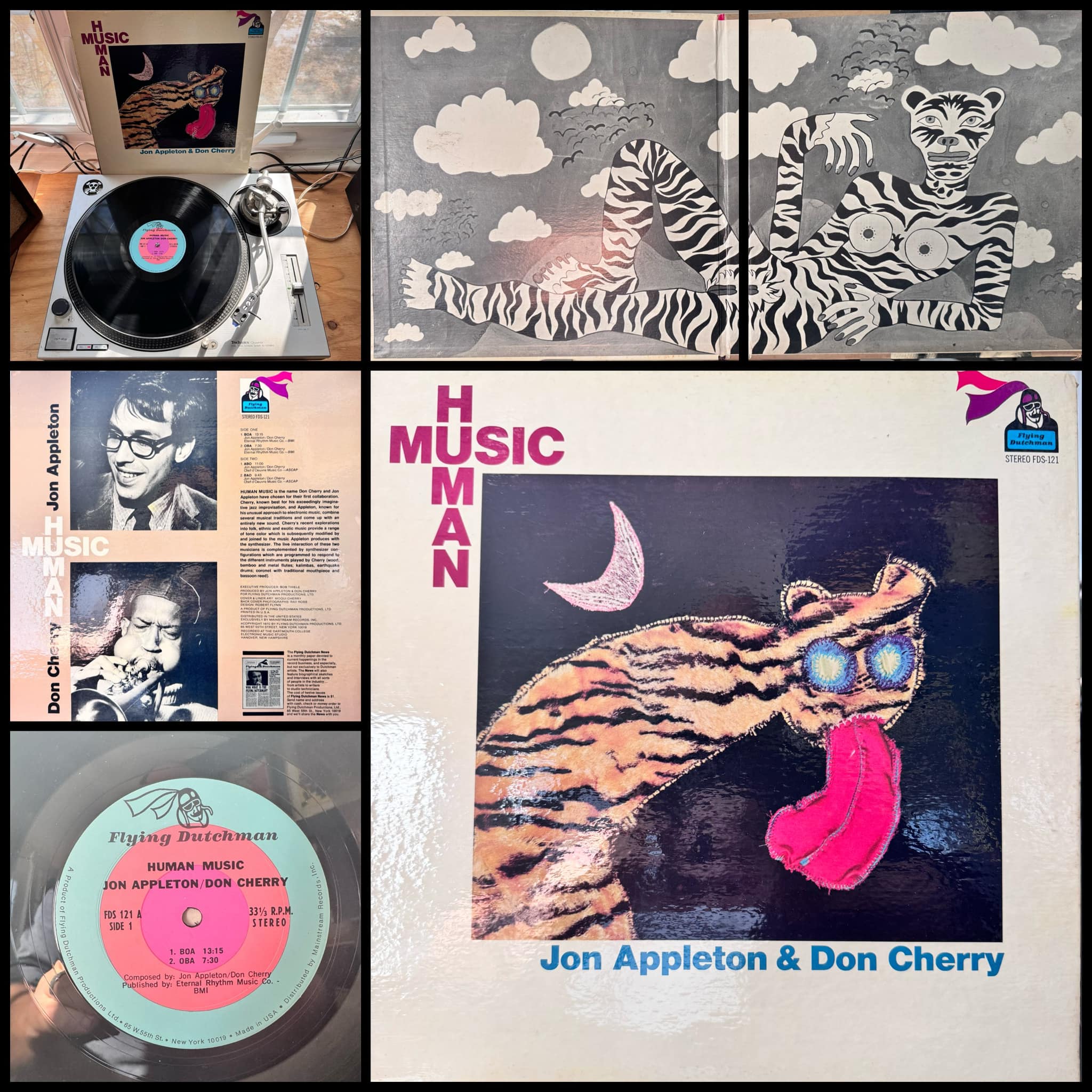 Don Cherry and Jon Appleton's Human Music album