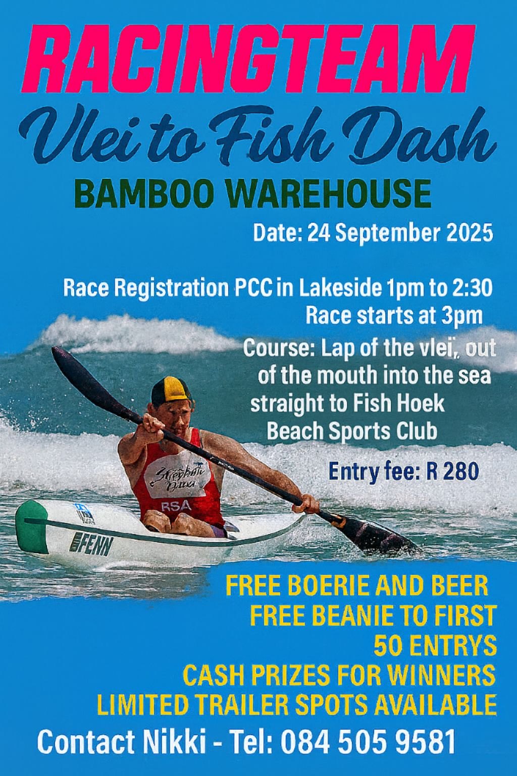 Western Cape Paddling Info | Vlei to Fish Dash 2025 | Facebook