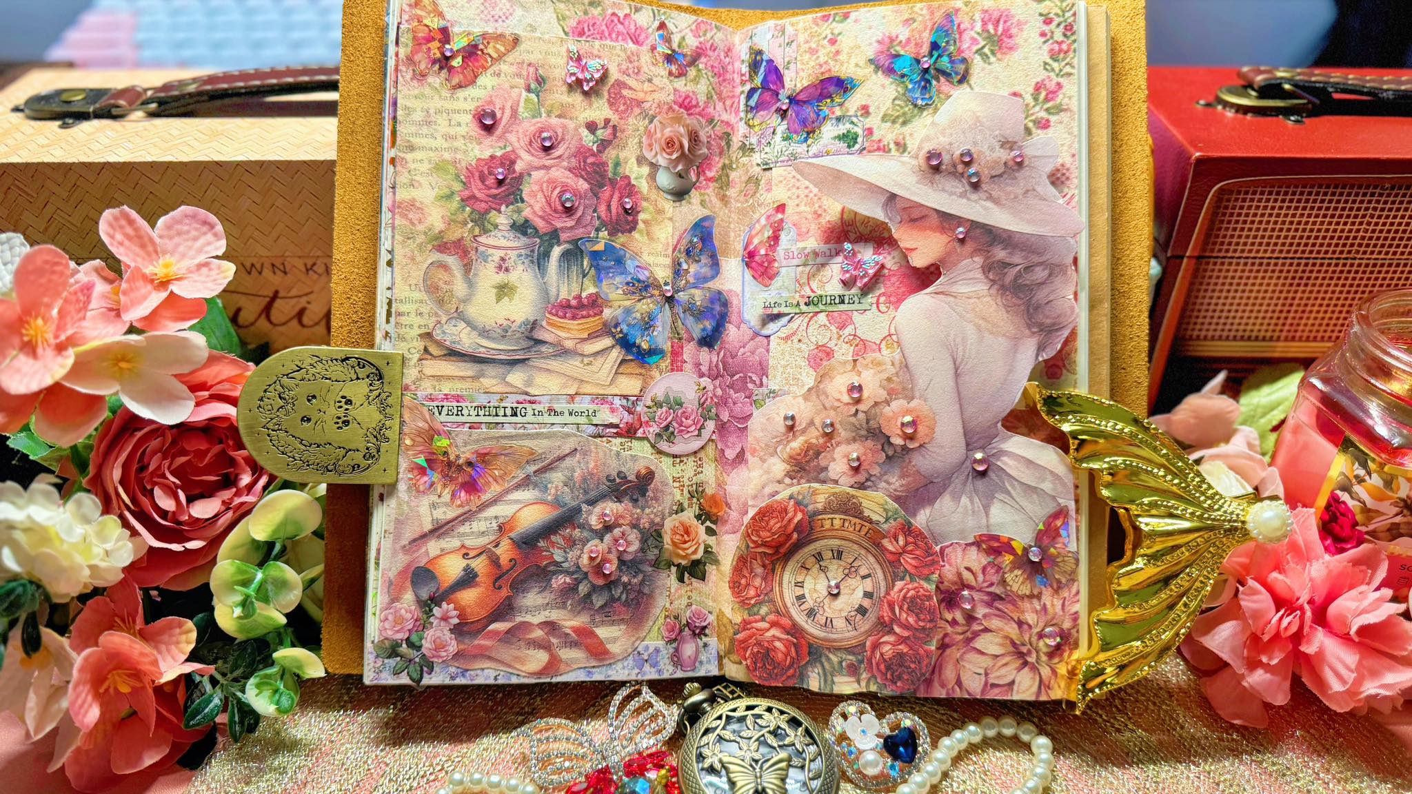Art & Junk Journaling for Beginners | Here’s my latest journal creation ...