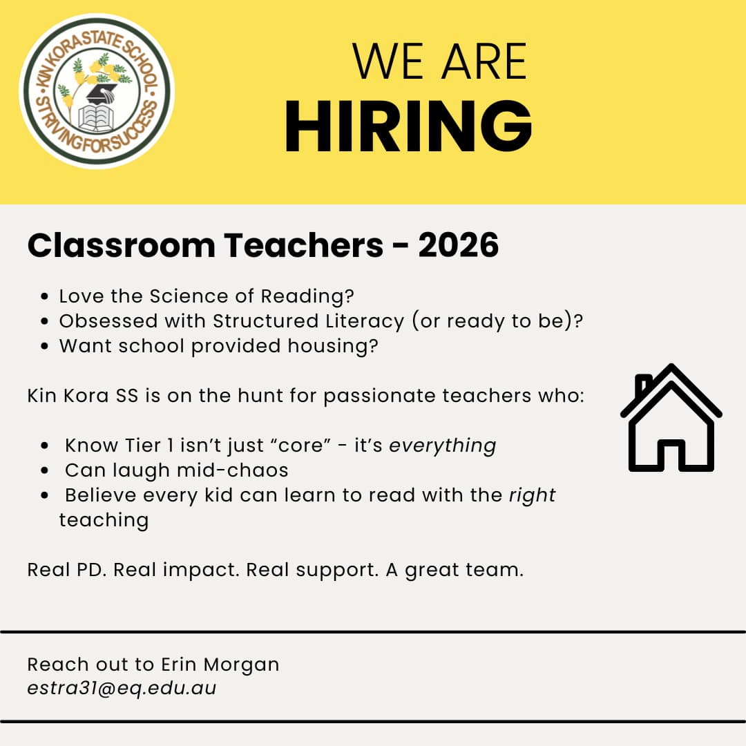 Australian Primary Teachers | We’re hiring at Kin Kora State School ...