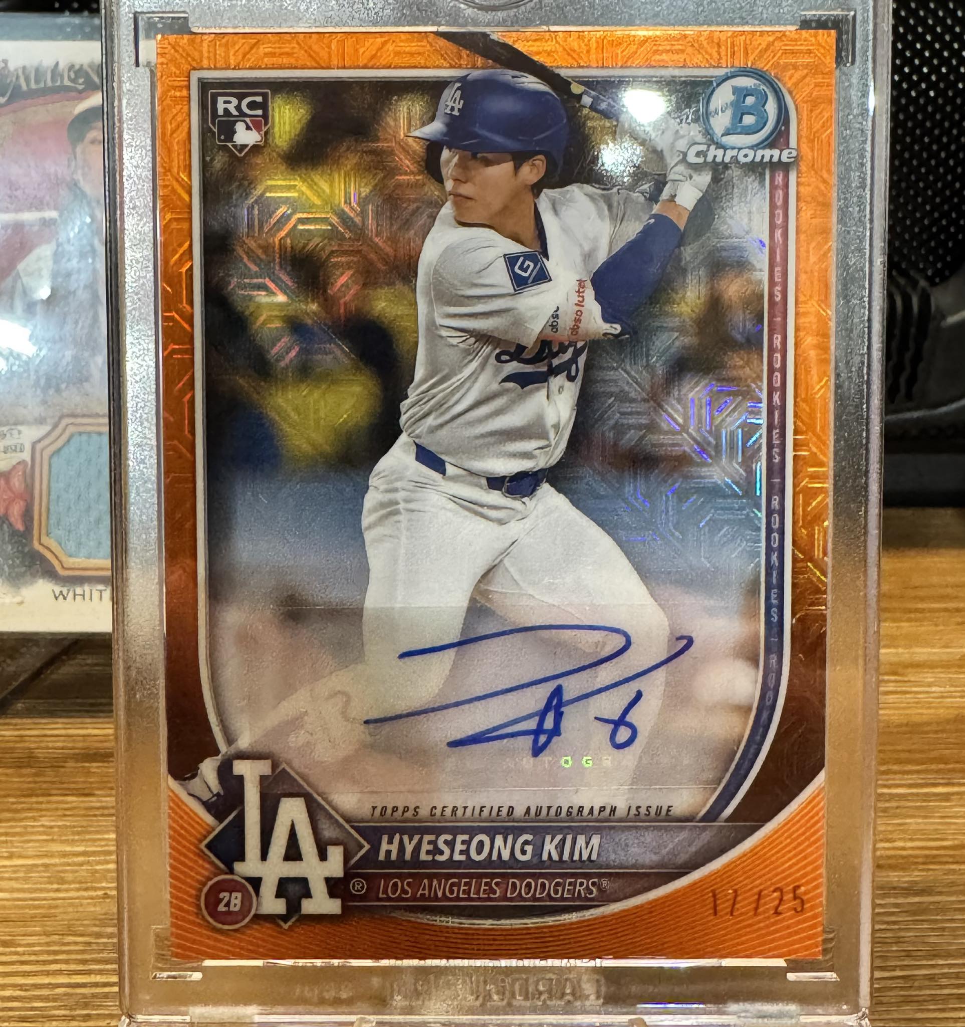 Gamestop Mega Box for the win. B Chrome = TOPPS LEZTIFIFO 22/25