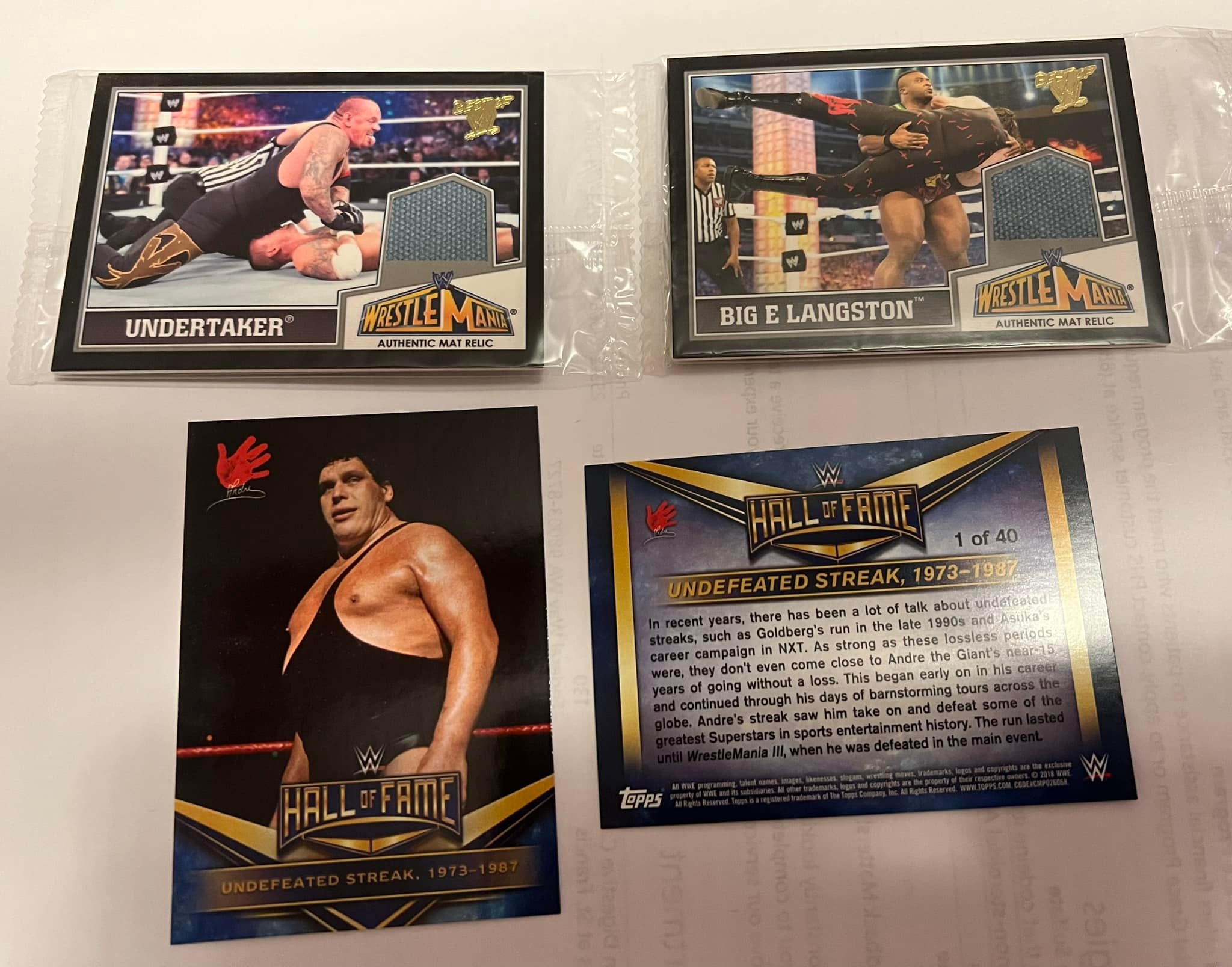 2013 Topps Best Of WWE Factory Sealed Blaster Box - Includes WWE Relic Card 2 thumbnail image