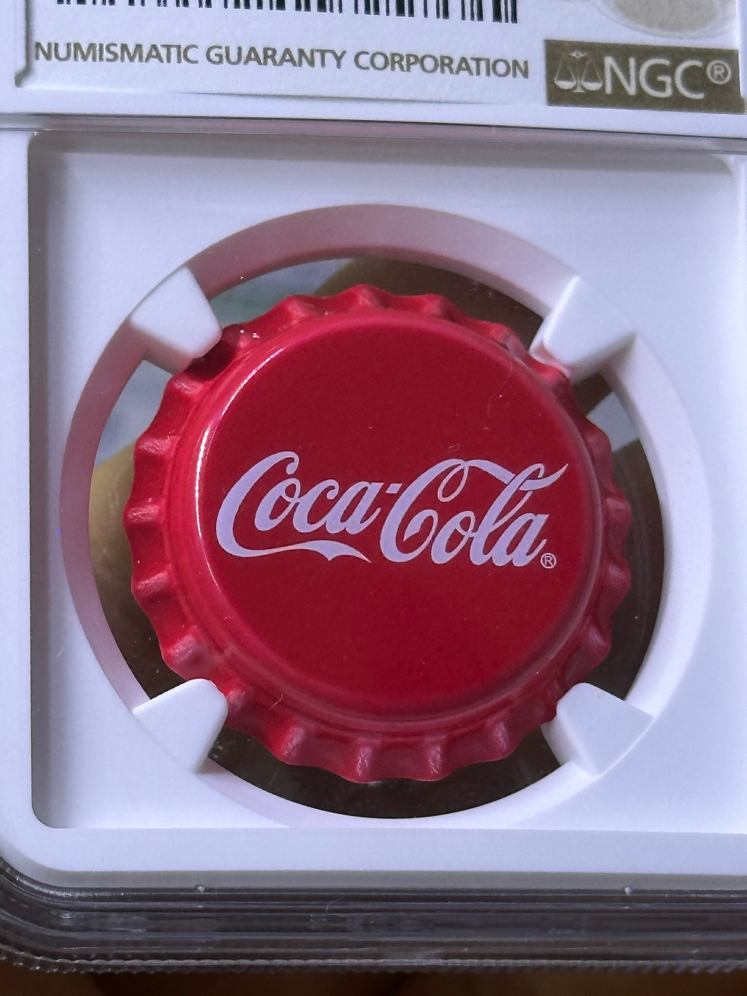 FIJI Coca-Cola $1 2018 1st Edition Collectible Silver Bottle Cap