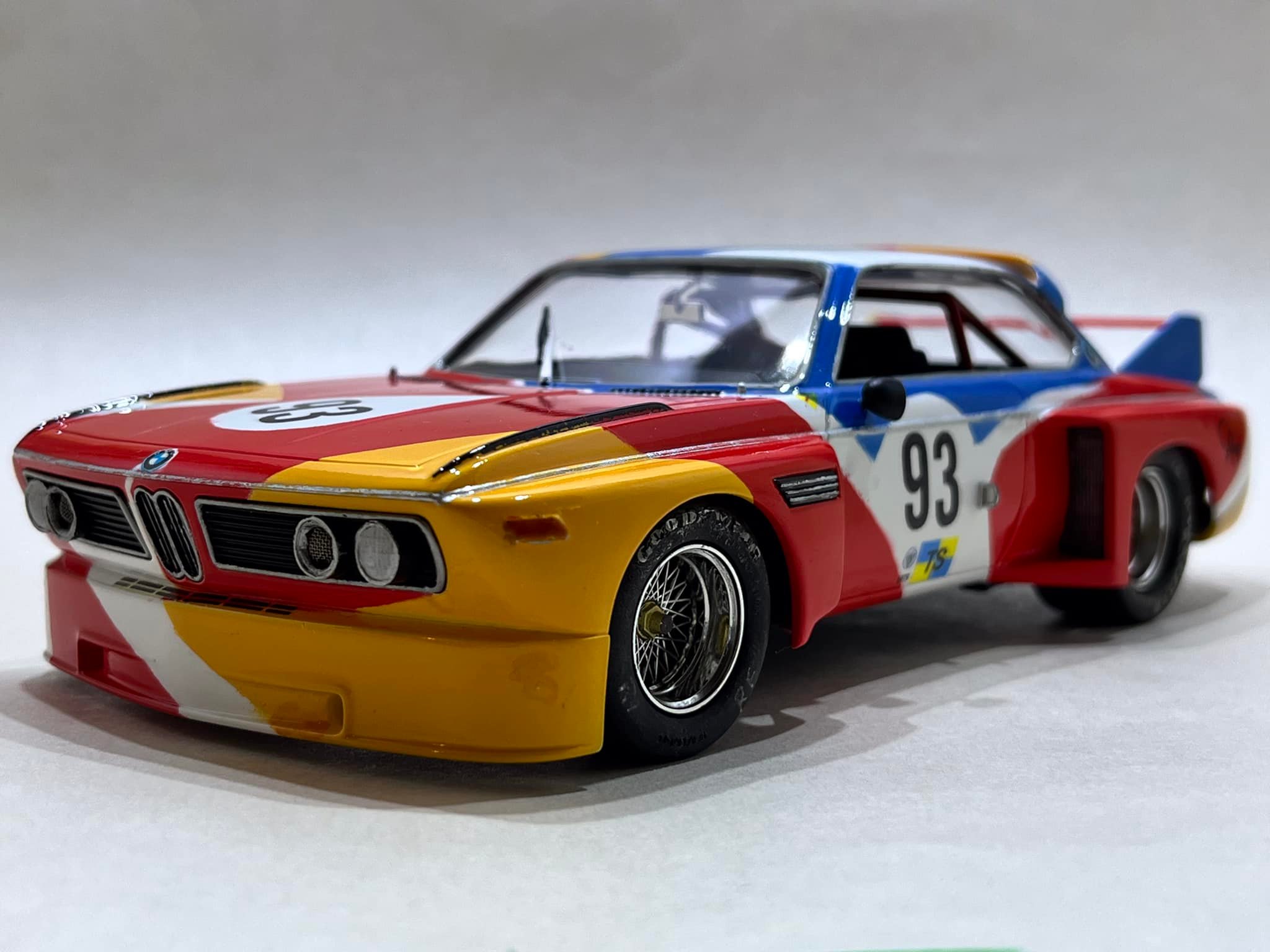 Alexander Calder BMW CSL LEMANS art car build
